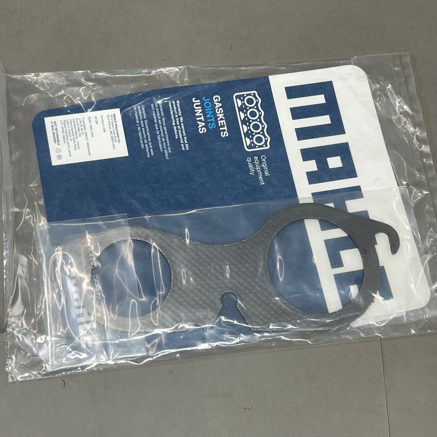 MAHLE Catalytic Converter Gasket For Chevy Black F32895