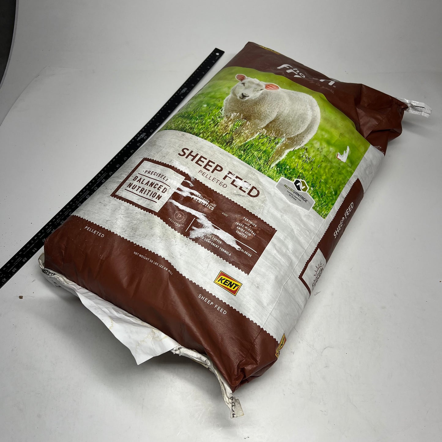 ZA@ KENTS Home Fresh Shepard 16 Sheep Feed Pelleted W/ Probiotics 50 Lb Bag