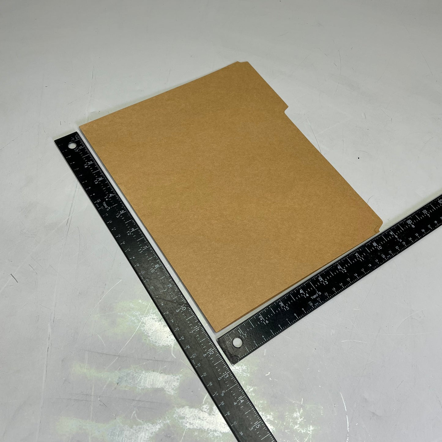 SMEAD (100 PACK) Reinforced Tab File Folders  Letter Sz 1/3 Cut Kraft 10734