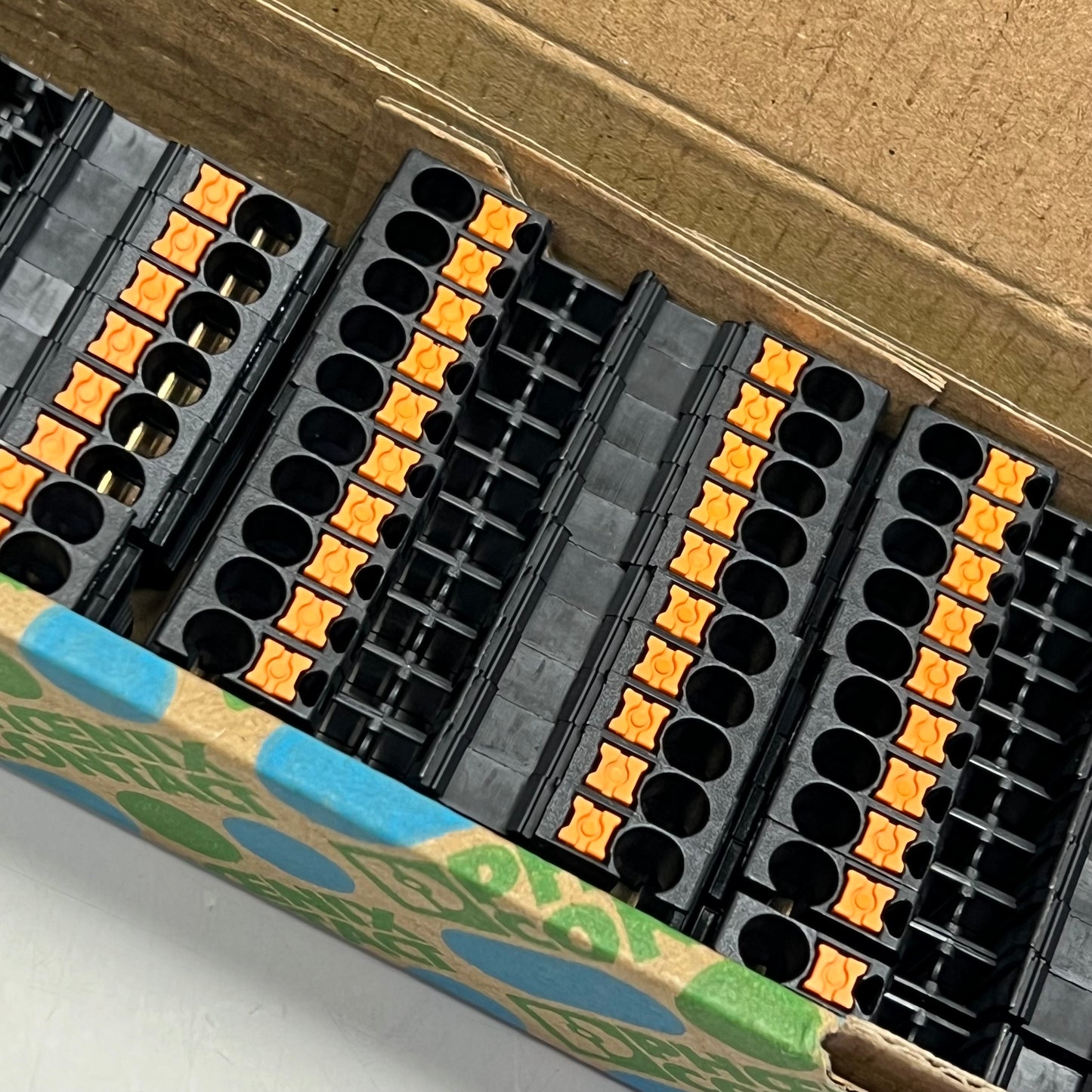 PHOENIX CONTACT (50 PACK) Feed Through Terminal Block 800V 24A 12-26 AWG 3212330