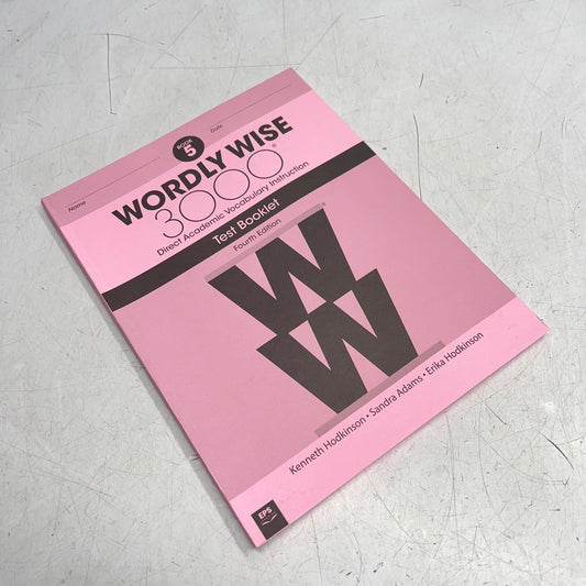 WORDLY WISE 3000 (2 PACK)  Direct Academic Vocabulary Instruction Tests 4th Ed