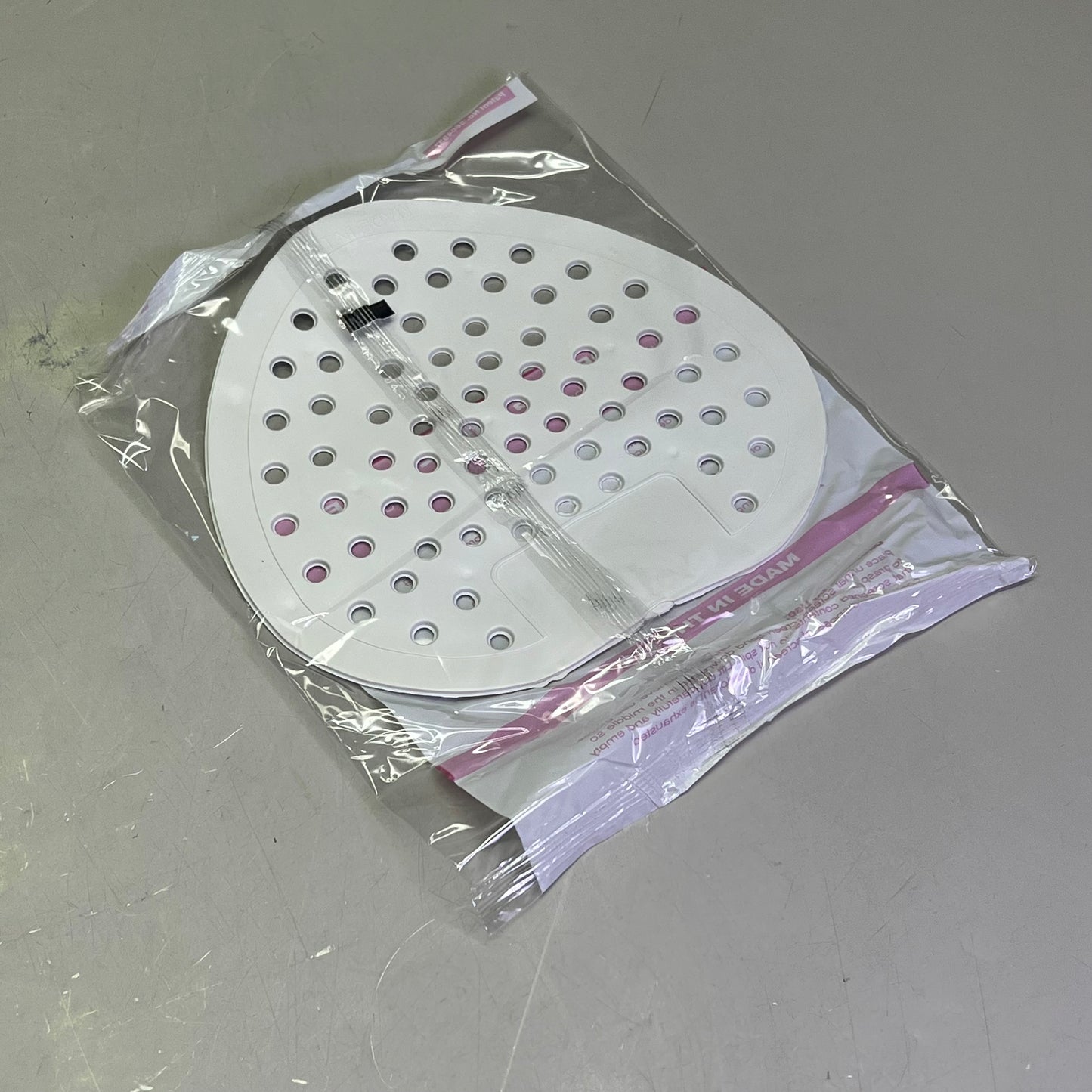 WAXIE (24 PACK) Urinal Screen Flexible Vinyl Cherry Scented One Size White W1400