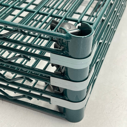 METRO (4 PACK) Super Adjustable Metroseal 3 Shelf 18x24 Green A1824NK3