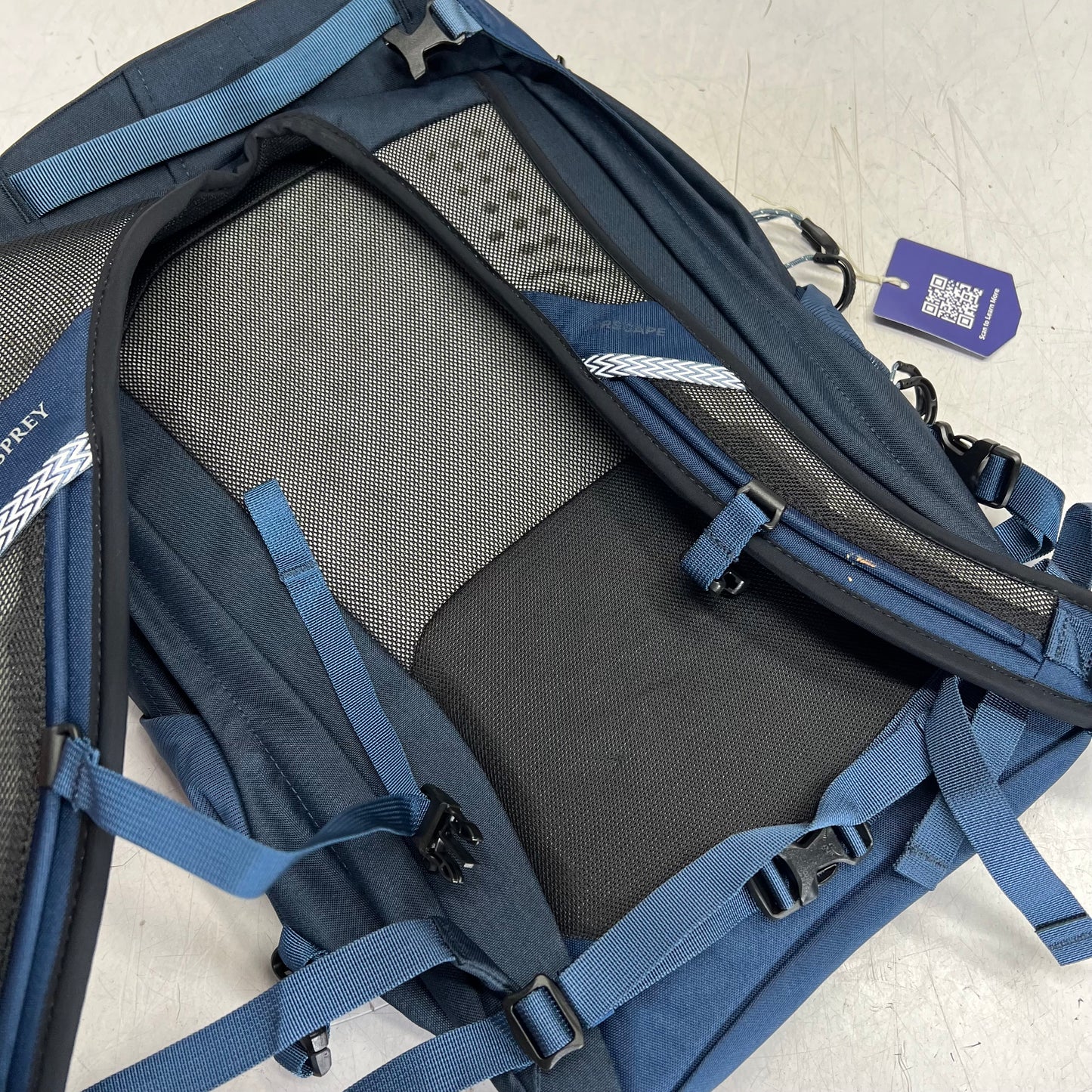 OSPREY Nebula Backpack For Commutes, School & Casual 32L Navy Blue 10004593