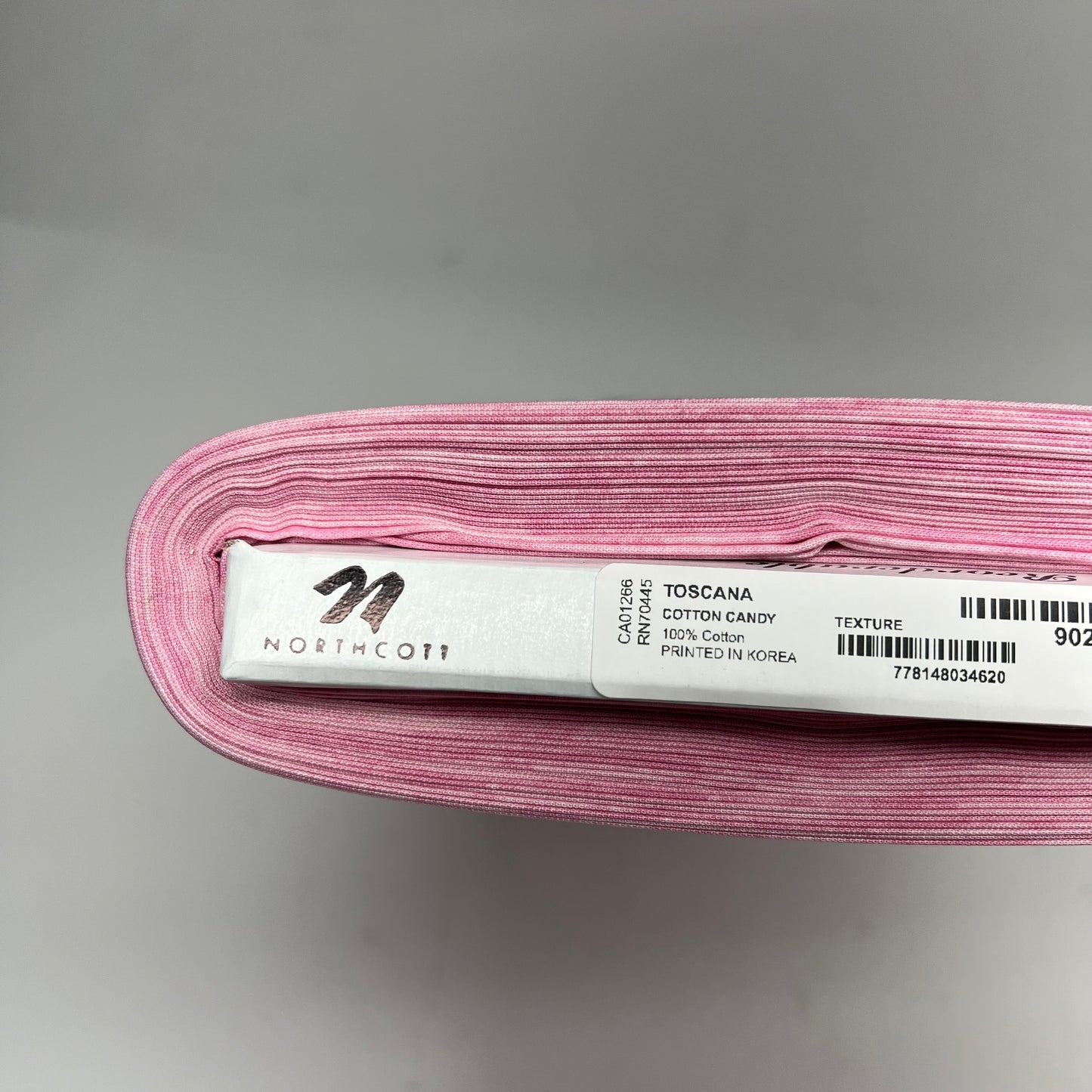 NORTHCOTT Toscana Tonal Texture Fabric 15 Yds Cotton Candy Pink 9020-23