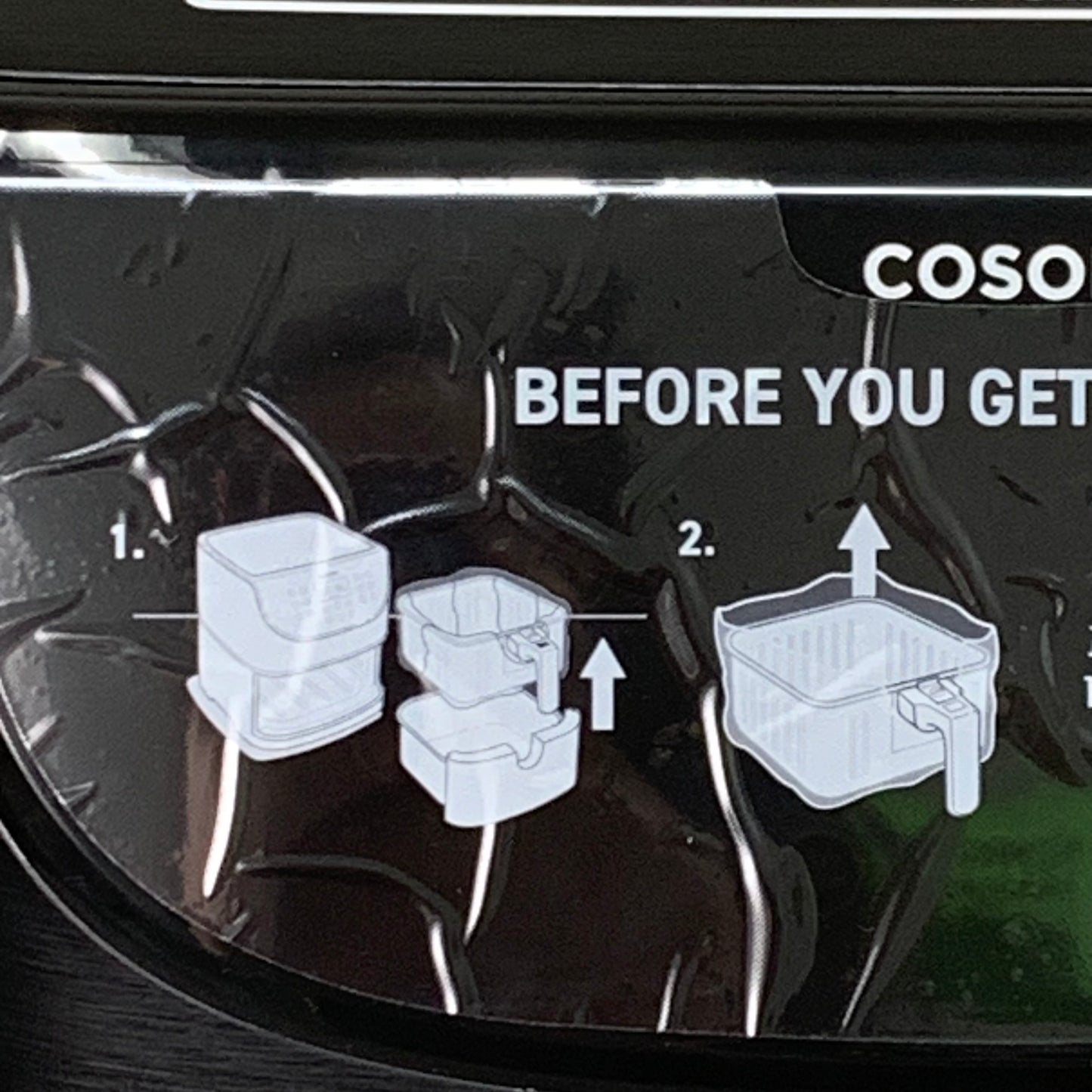 COSORI Gen 2-Premium 5.8 Qt Smart Air Fryer Black 1700W CS168-AF (New)
