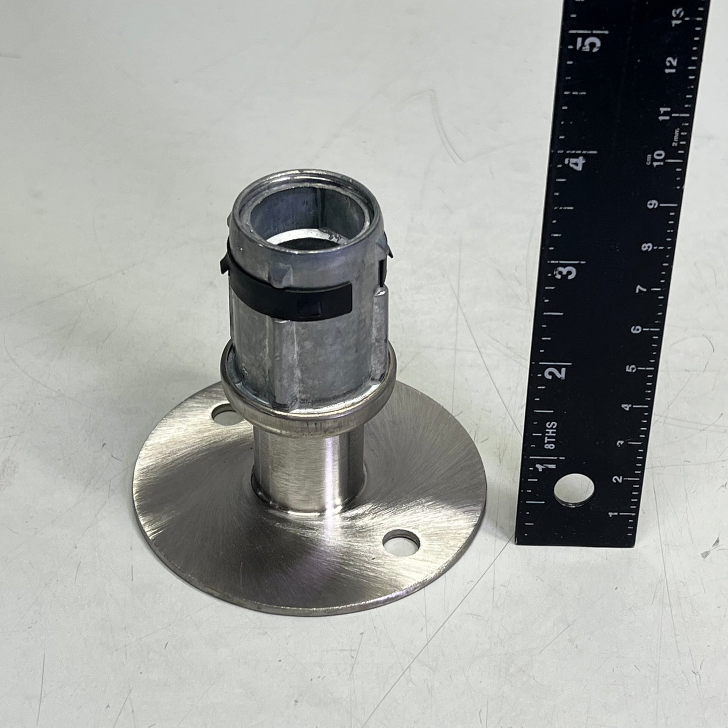 COMPNENT HARDWARE Adjustable Foot S/S Flanged 1-5/8" 3-1/2" Foot Dia A10-0854-C