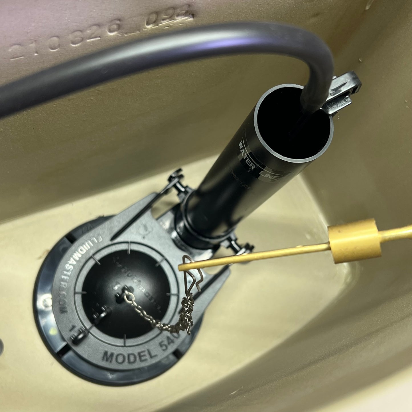 SLOAN Rough-In Toilet Tank W/ RH Trip Lever 1.28 GPF - 12" White 2104110 ST4110