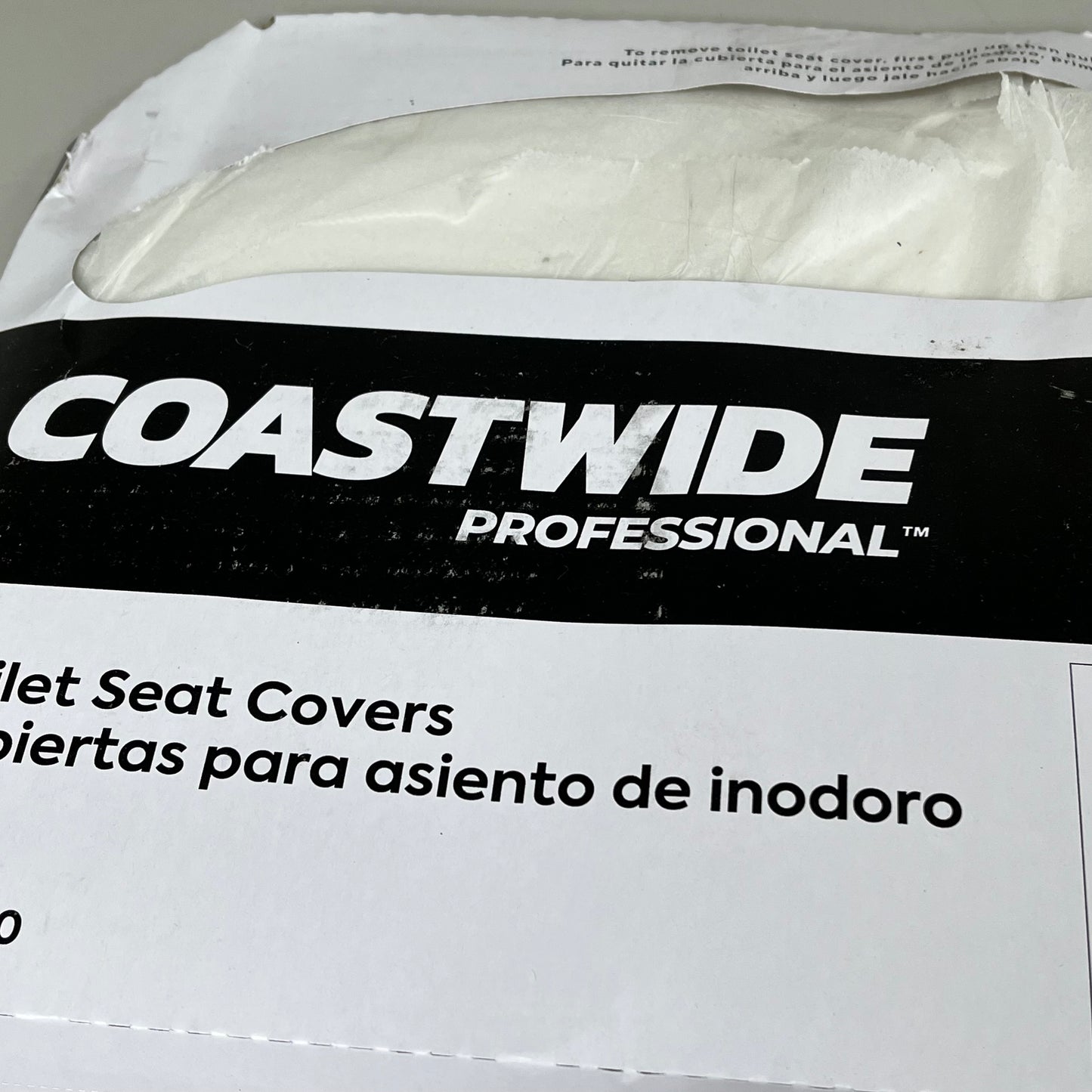 COASTWIDE (20 Pack Box) Professional Toilet Seat Covers