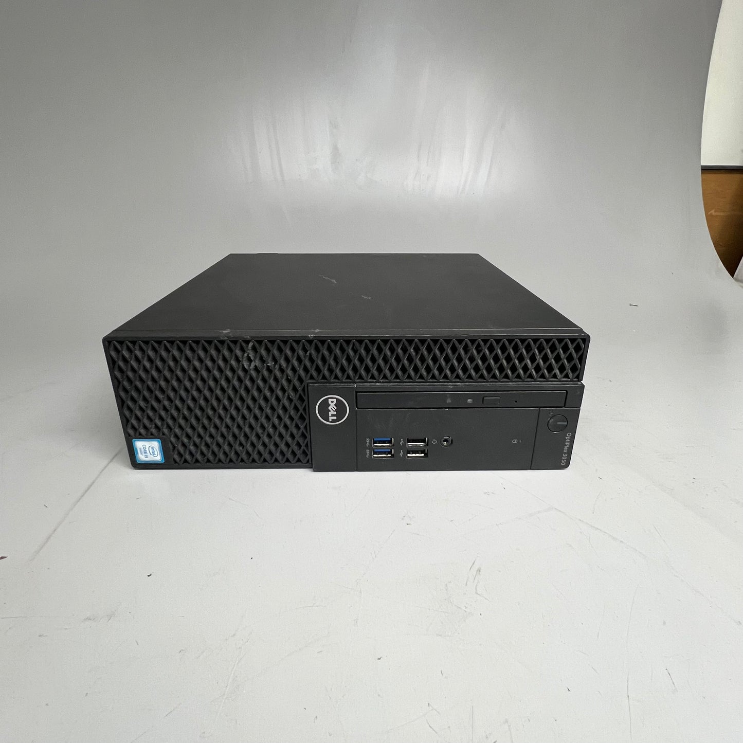 ZA@ DELL (3 Pack) Optiplex And Precision Desktop Computers 2 With Hard Drives 1 Without  11.5"x 11.5"x 3.5" Black (As-is)