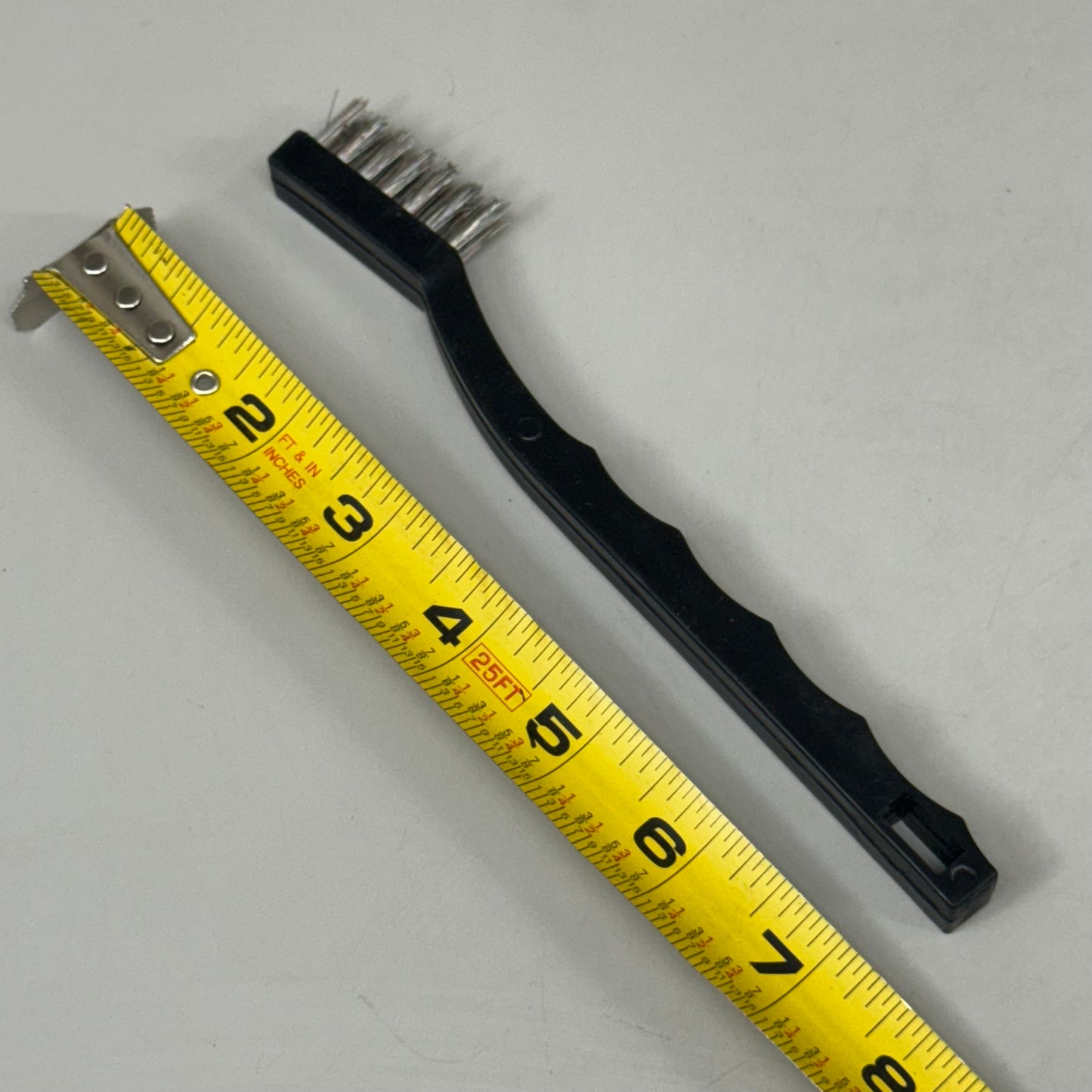 (40 Brushes, 1 Box) Anti-Static Hand Tool Brushes For Removing Dirt 7" Overall Length Black (New Other- Slightly Damaged Packaging)