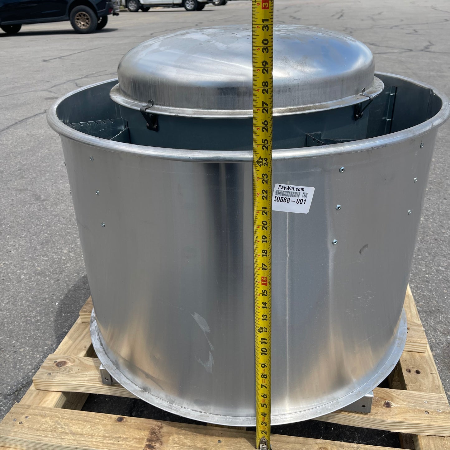 Z@ NAKS Centrifugal Upblast Exhaust Fan, 28B Belt Driven 20260408 (New)