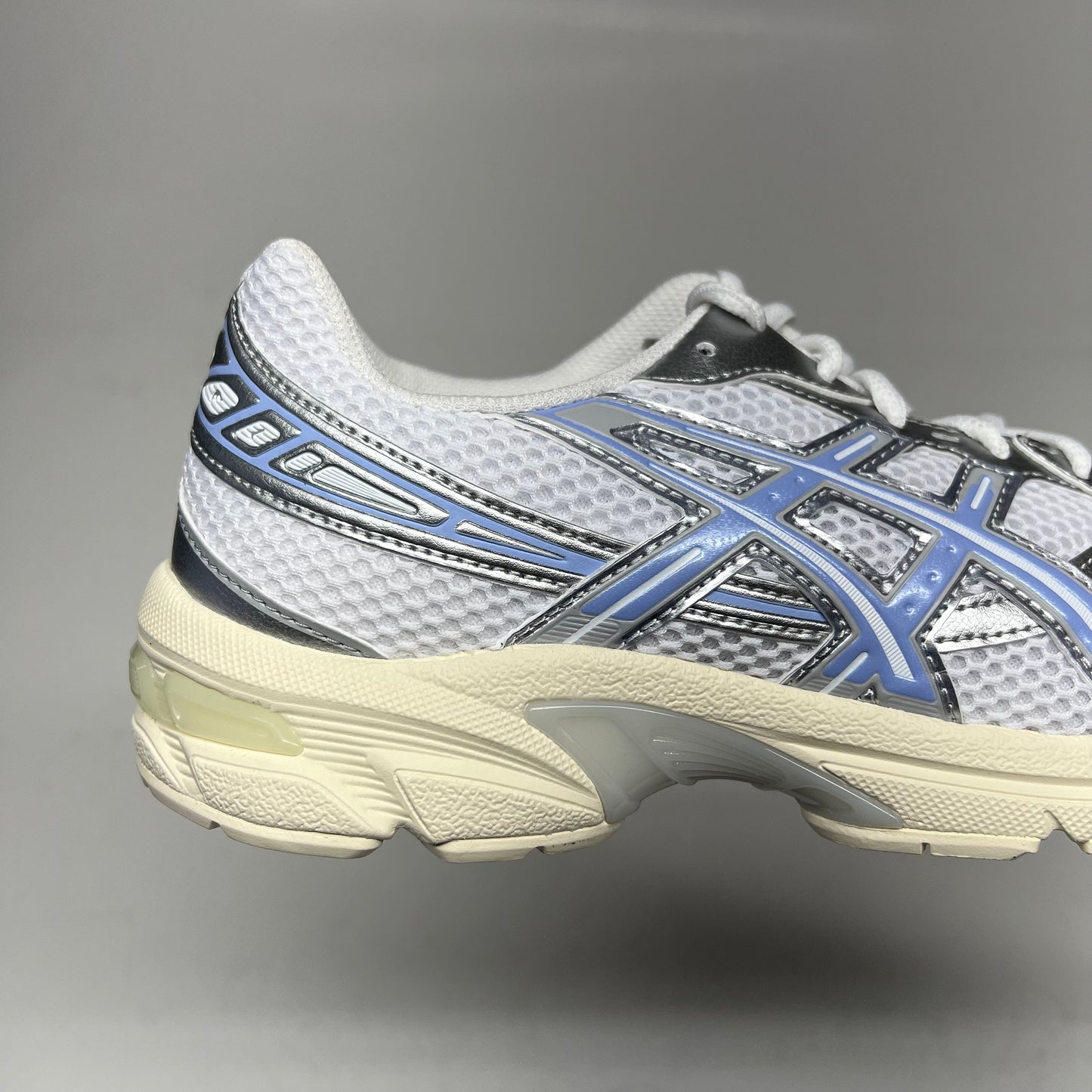 ASICS Gel-1130 Athletic Mesh Sneaker M Sz 6 W Sz 7.5 White / Light Sapphire