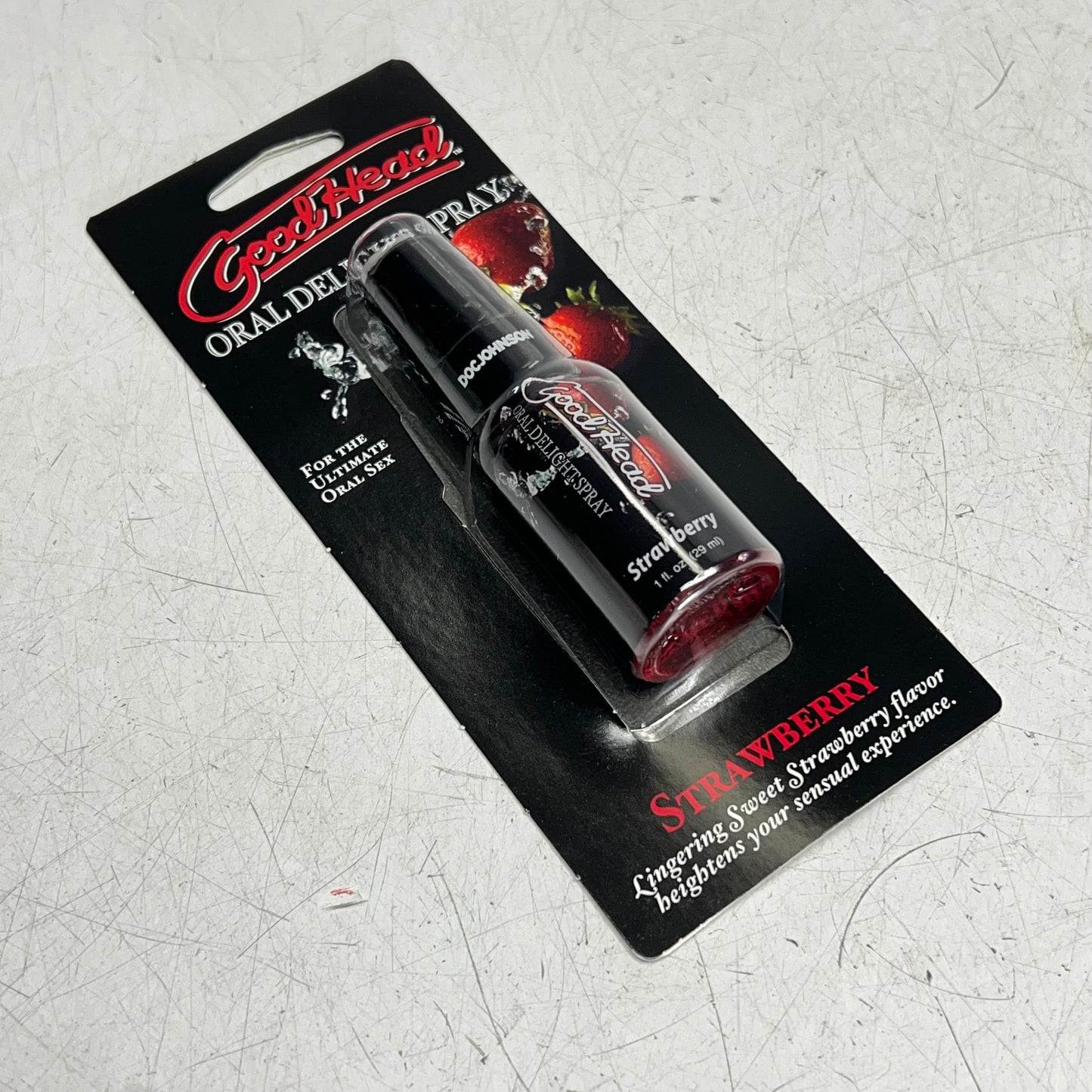 DOC JOHNSON (2 PACK) Good Head Oral Delight Spray Strawberry Flavor  1 Oz