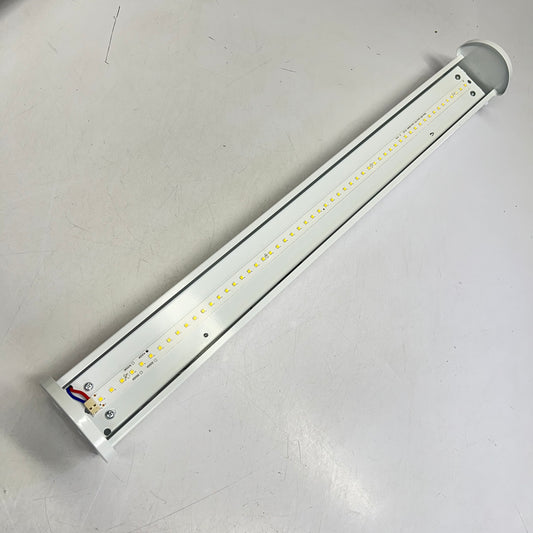 ILP LIGHTING Linear Strip Light 2' 20W Frosted Acrylic White VS2-2L-U-40-FRL