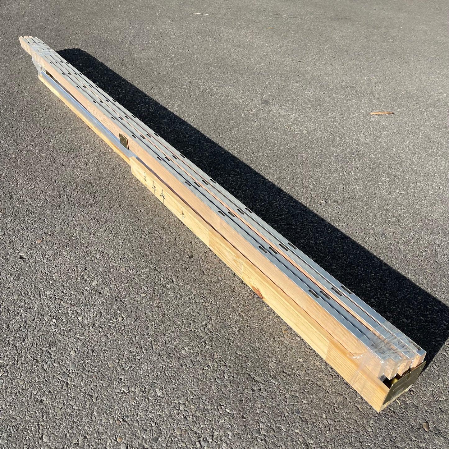 NATIONAL HARDWARE Pocket Door Frame & Hardware Set 36" Width Opening N186-858 (New, Distressed Box)