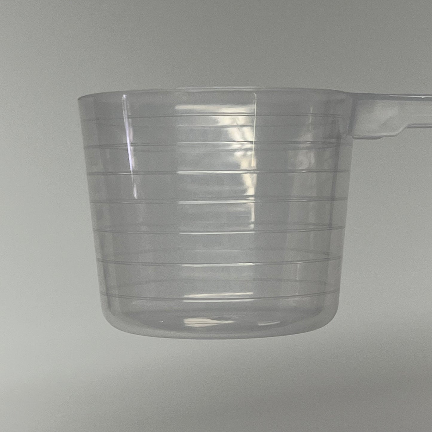 ZA@ (20 PACK) Plastic Measure Powder Scoop  80ml  Clear