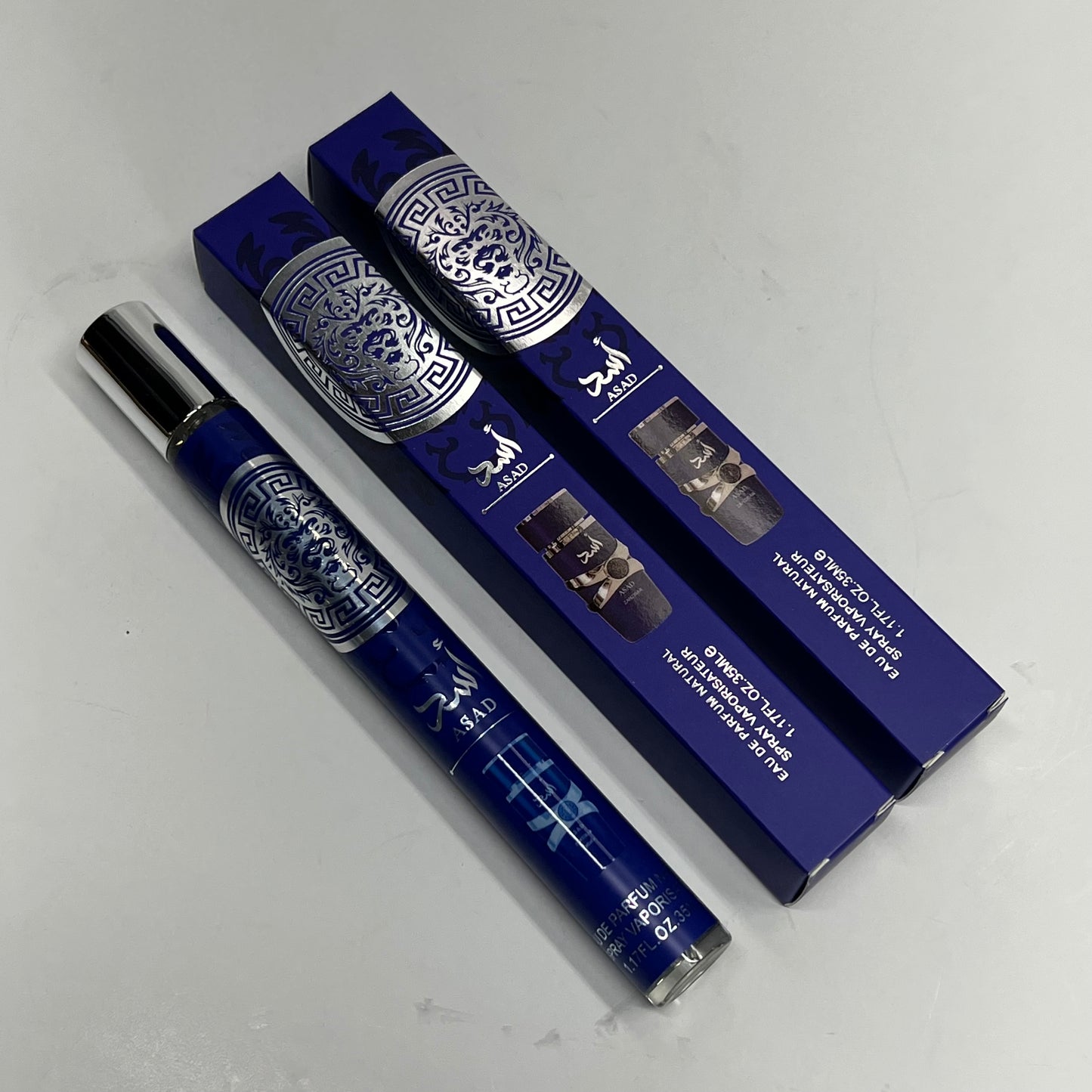 ZA@ LATTAFA YARA (2 PACK) Asad Zanzibar Blue Unisex Fragrance  35ml 1.17 fl oz  YTF0096