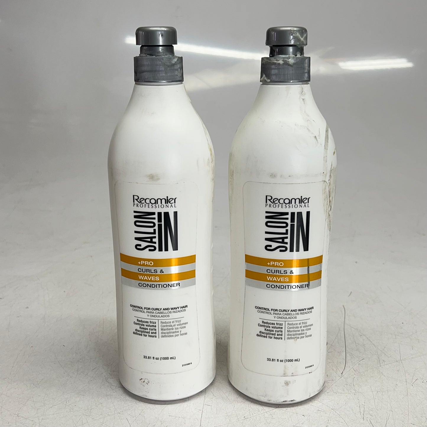 ZA@ RECAMIER PROFESSIONAL SALON IN  (2 PACK) Pro+ Curl & Waves Conditioner  33.8 fl oz  (As-is) B