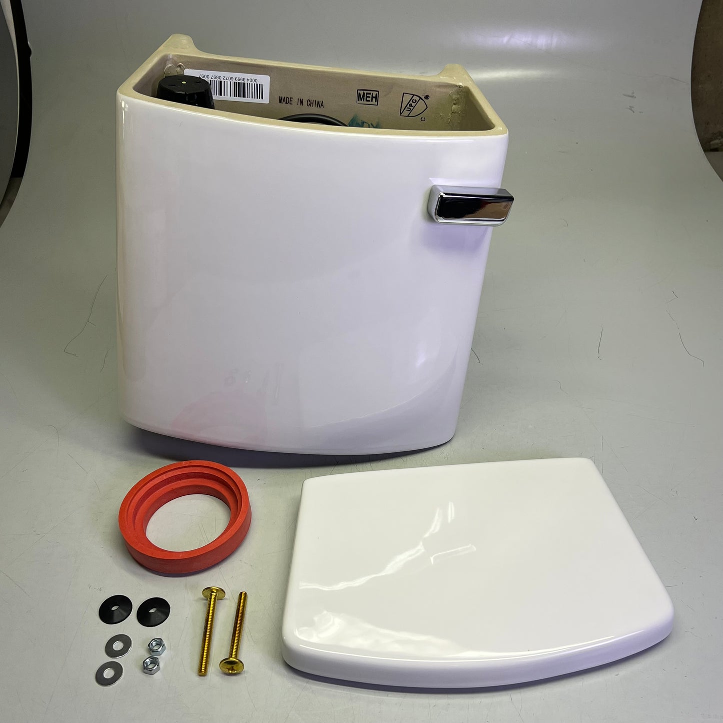 SLOAN Rough-In Toilet Tank W/ RH Trip Lever 1.28 GPF - 12" White 2104110 ST4110