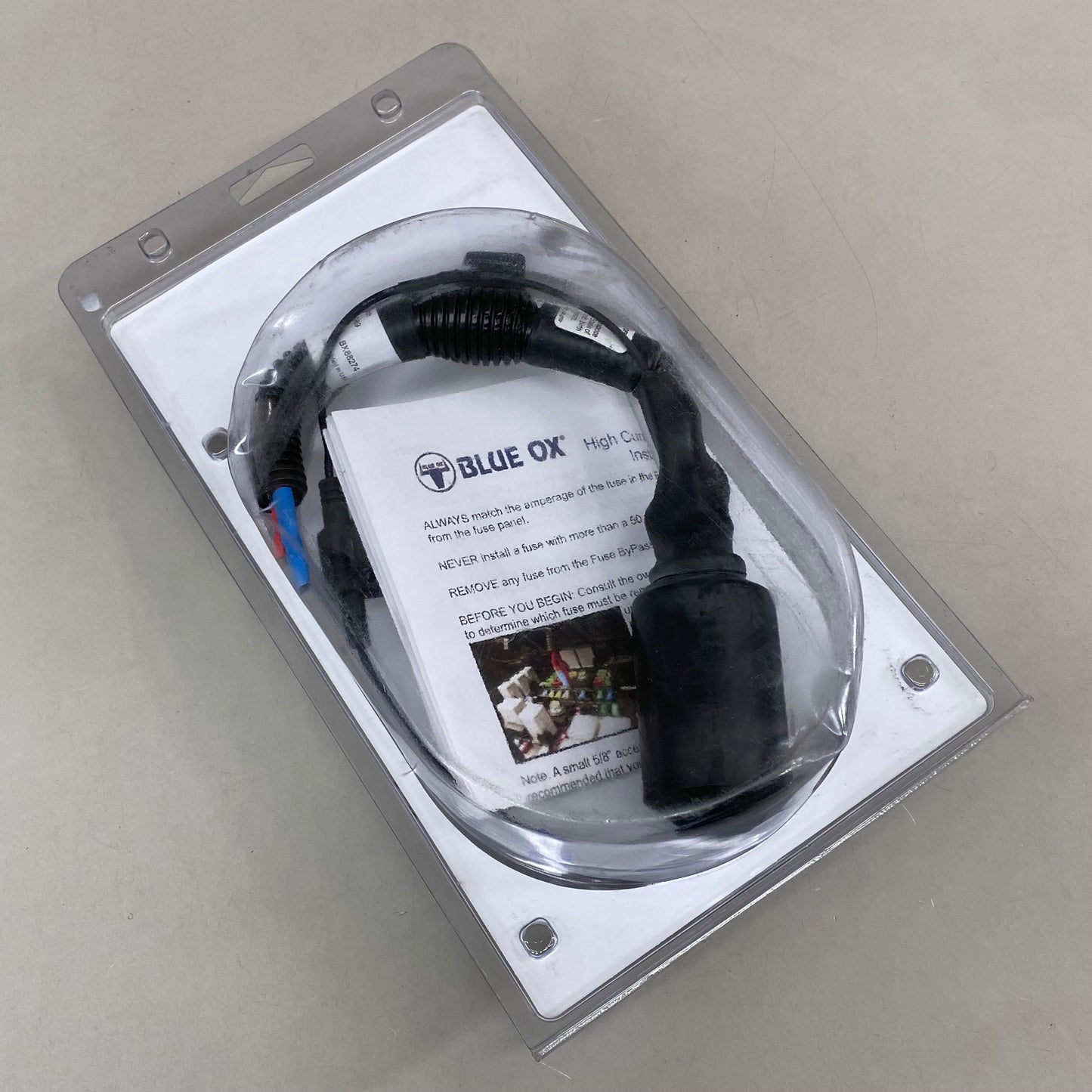 BLUE OX High Current Fuse ByPass Switch For Buick,Chevy & GMC Black BX88274