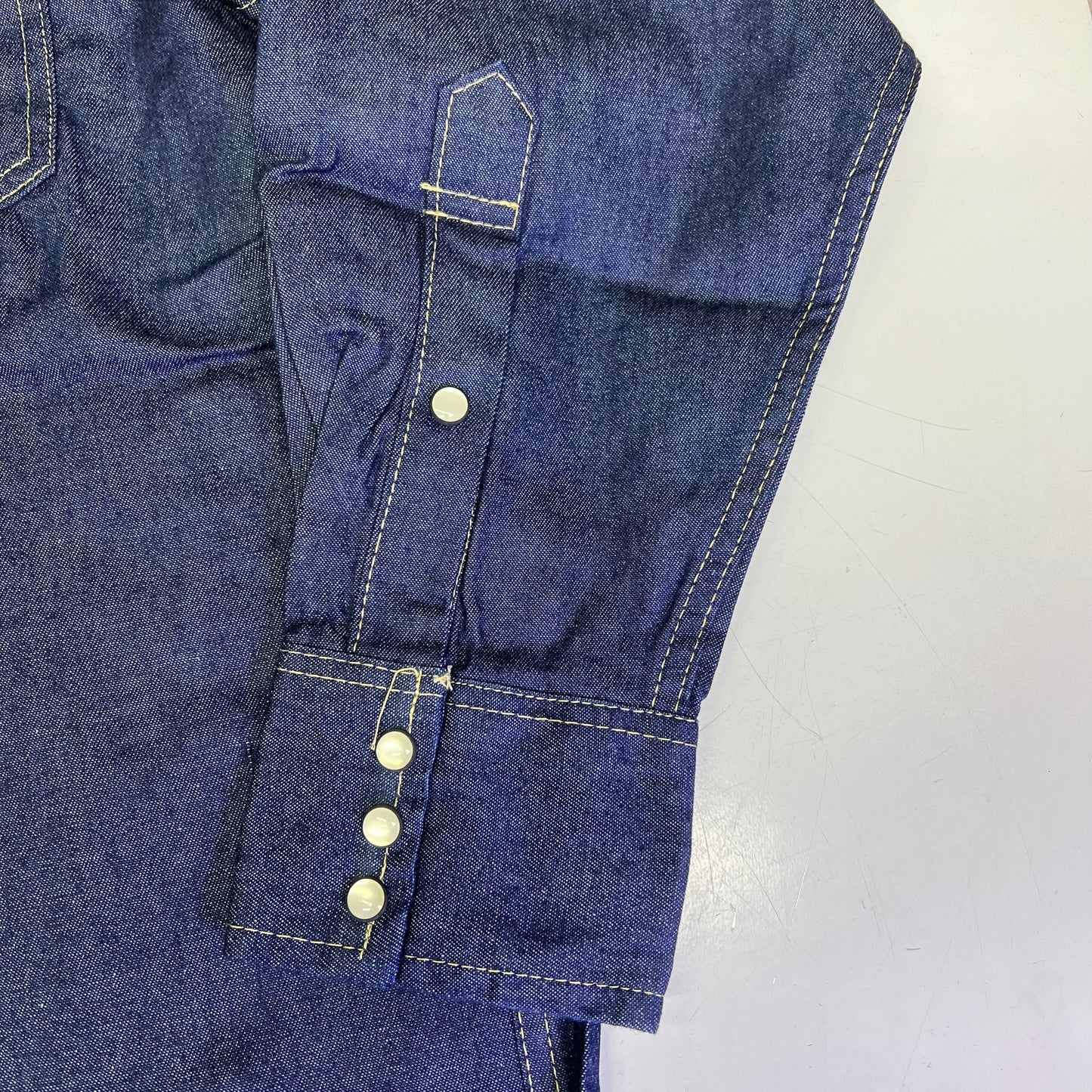 RASCO Flame Resistant Denim Lightweight Work Short Men's Sz 3XL Navy Blue FR1021DN