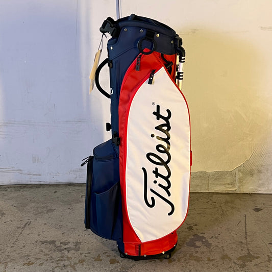 FITLEIST Players 5 Stand Bag Sz 34.5"H X 10"L X 8.5"W - Navy & Red TB23SX8-461
