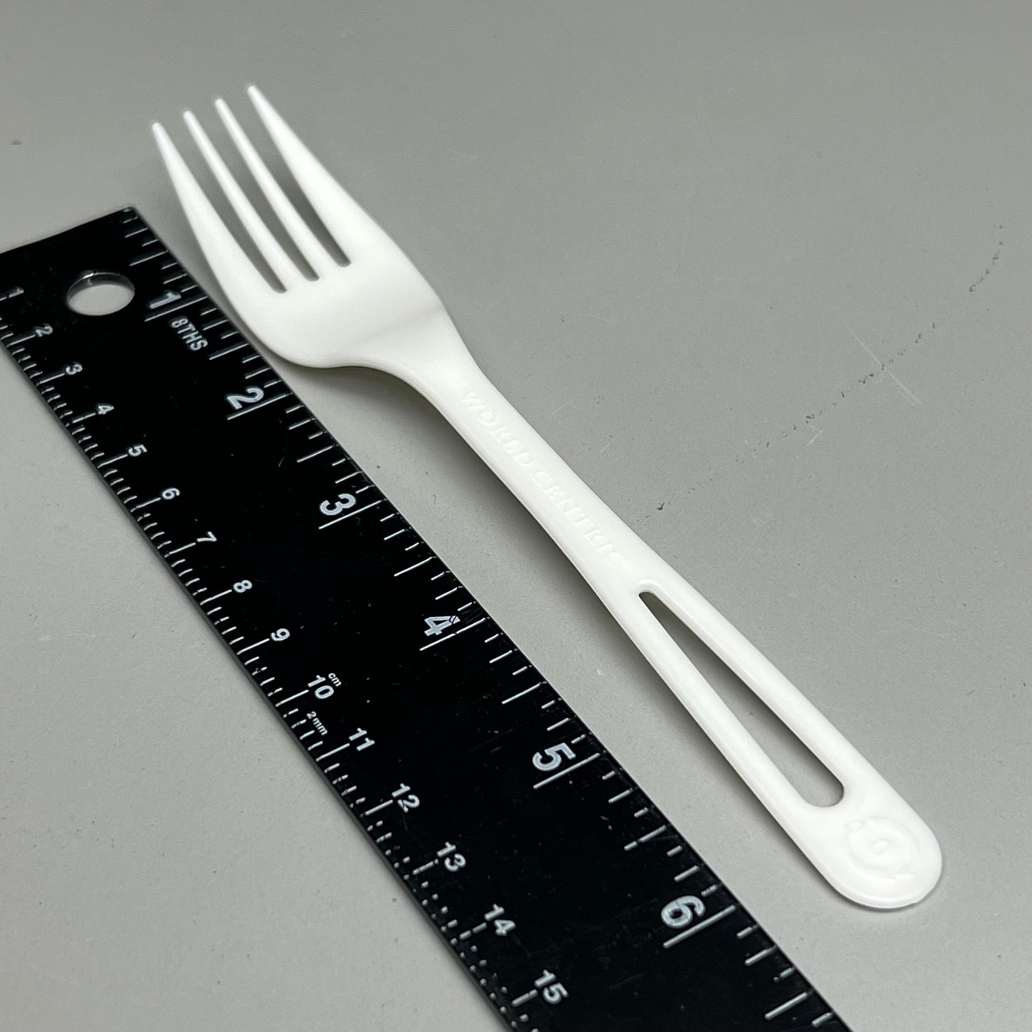 WORLD CENTRIC 1000PK! Compostable TPLA Forks 6.3" FO-PS-6