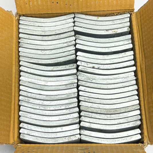 ALLIED BOLT (50 PACK) Curved Washer Sz 3" x 3" x 11/16" Hole x 1/4" 223