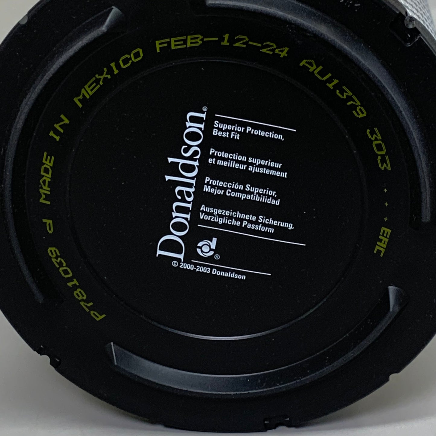 DONALDSON Filtration Solutions Primary Radialseal Pleatloc Feature Yellow P781039