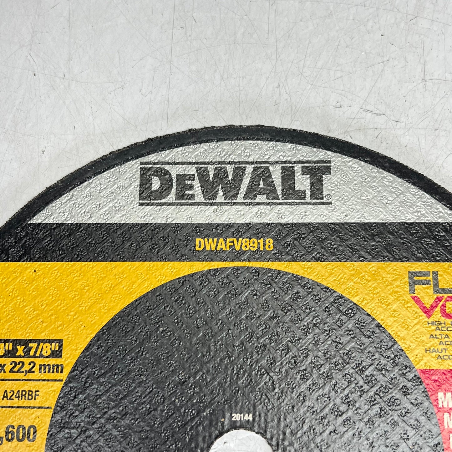 DEWALT (2 PACK) Abrasive Cut-off Wheel 60 Grit 9" Dia X 5/64" THK DWAFV8918