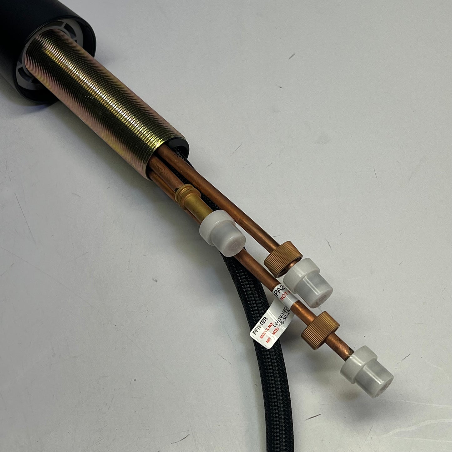 PFISTER Neera Single Hole Pre-Rinse Pull Down Kitchen Faucet Black LG529-NECB