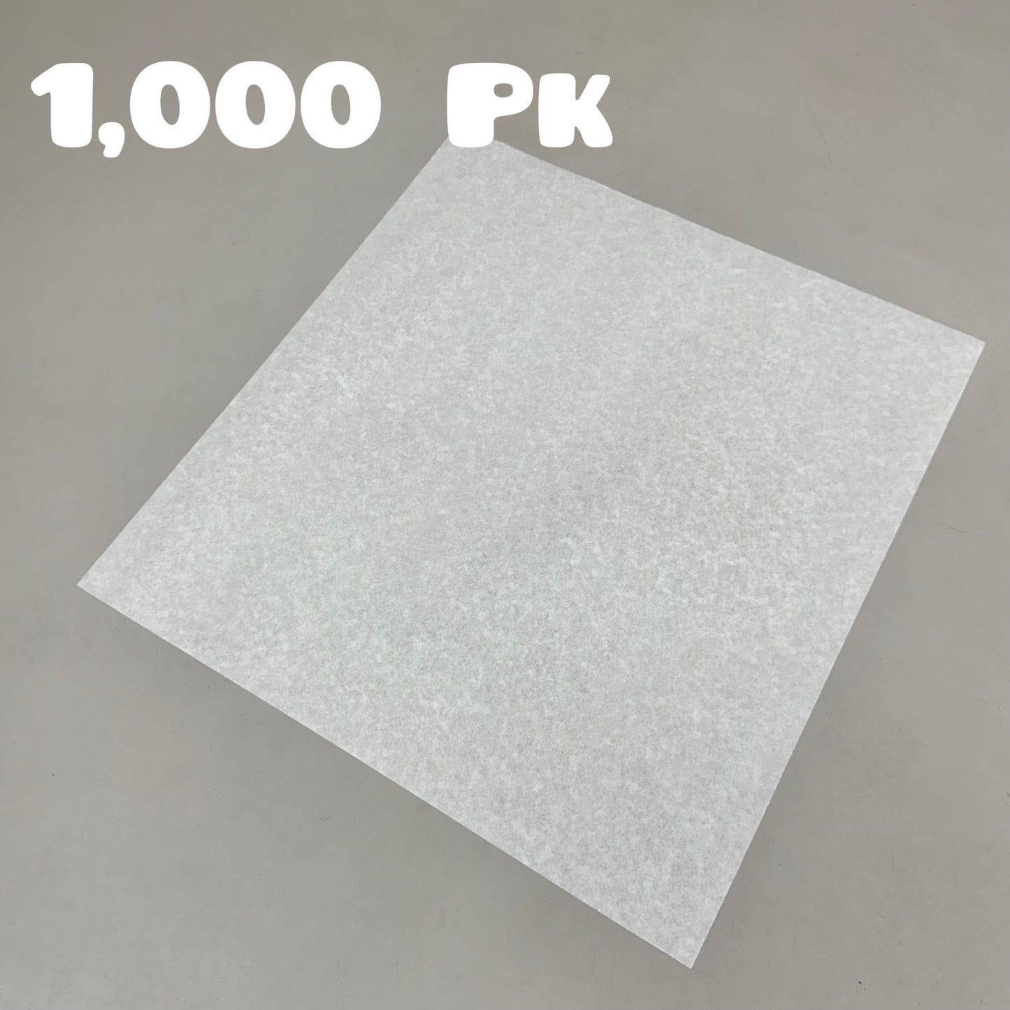 BROWN PAPER GOODS (1,000 PACK) Plain Sandwich Storage Wrap 15"x16" White 7G1516A