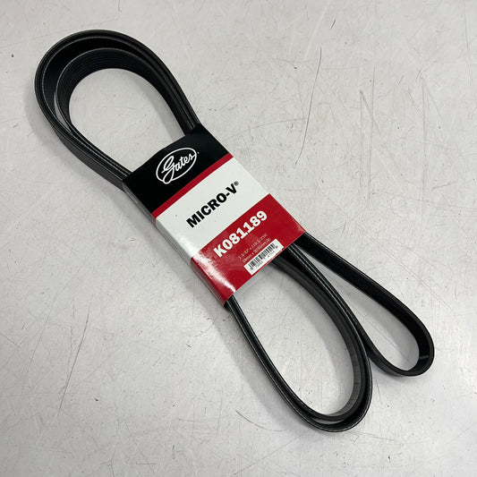 GATES Micro-v Serpentine Belt for Ford Vehicles  8 Rib 119-7/16" K081189