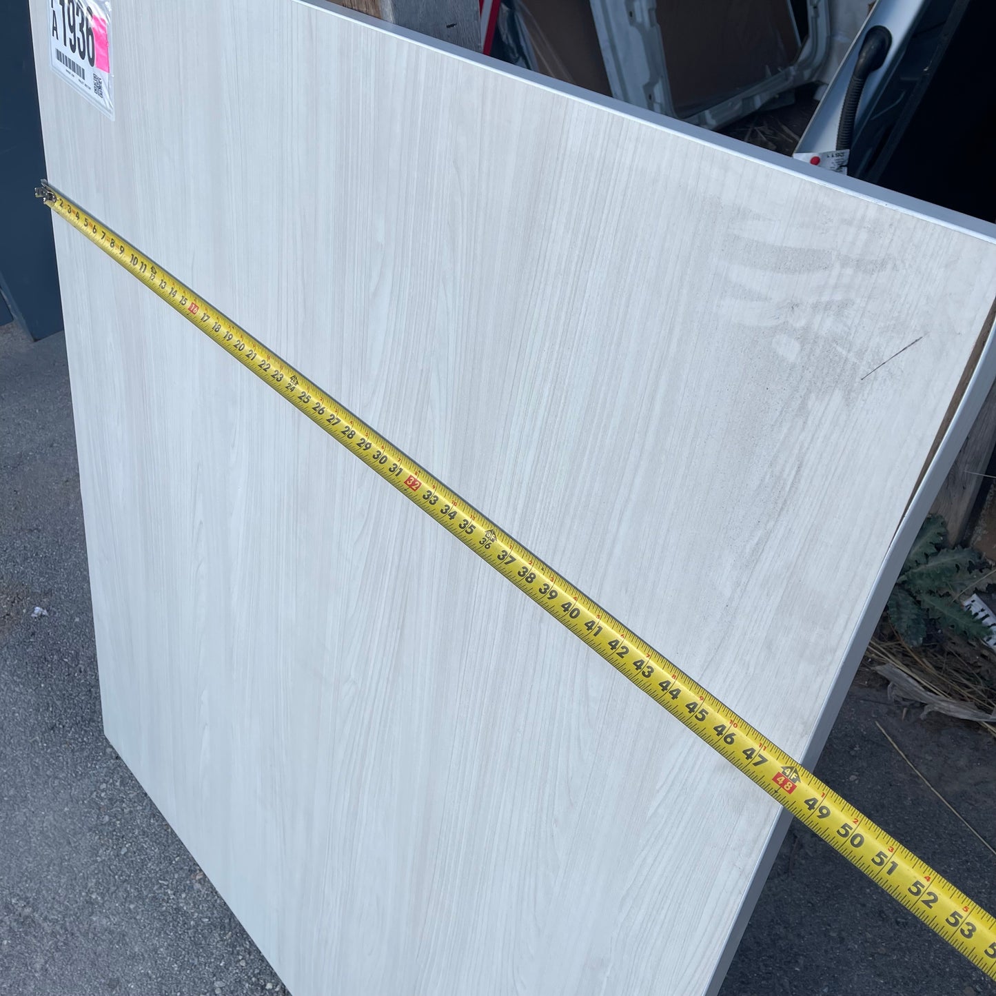 ZA@ Pallet of MIXED Table Top 48”x54” Grey (AS-IS)