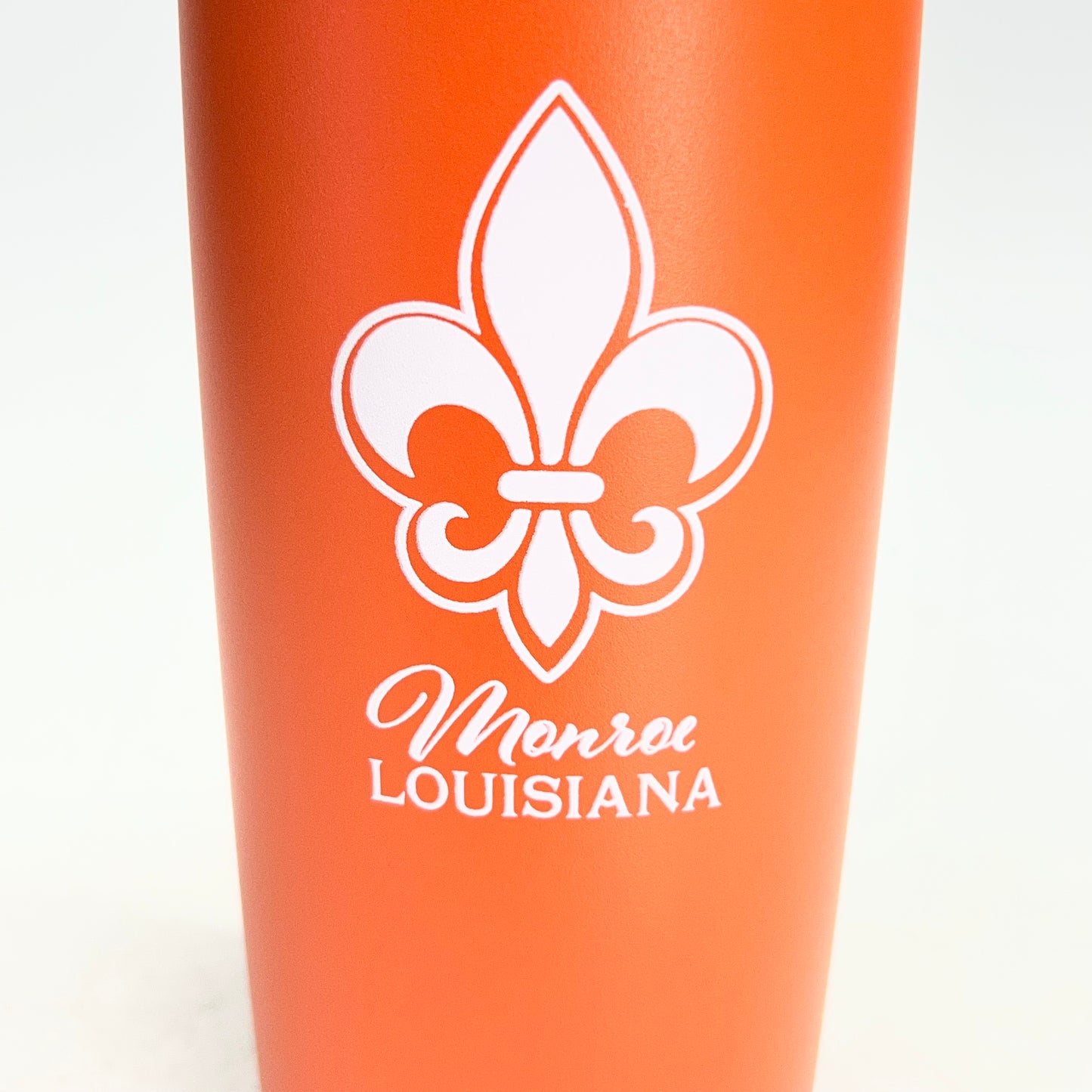 US PALY 20 Oz Stainless Steel Tumbler with Design, Orange C800-WM
