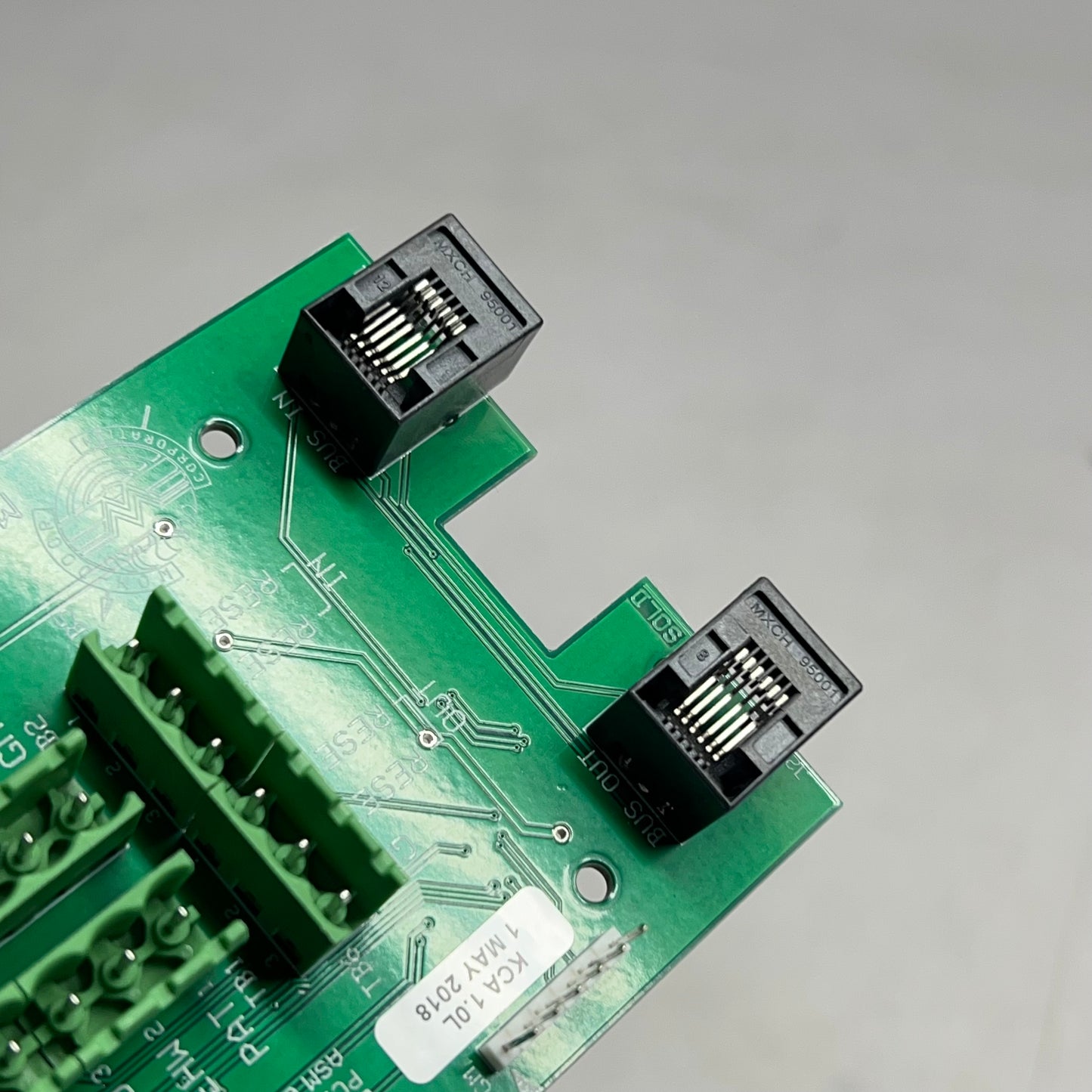 WON-DOOR Key Card Adapter Module Kit Mfg Date 01/22/2026 Green 016940