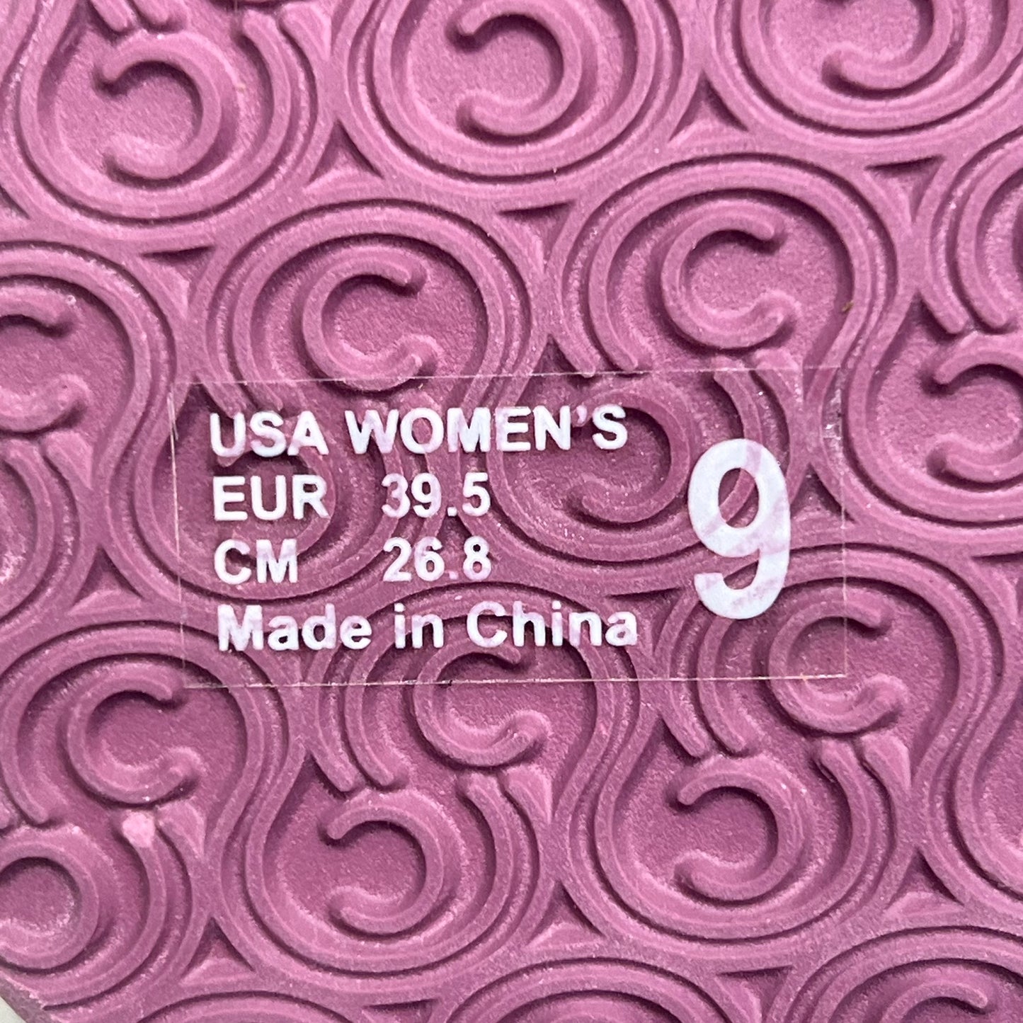 COBIAN Nia's Bounce 2 Sandals Women's Sz 9, EU 39.5 Mauve NIA25-003-9