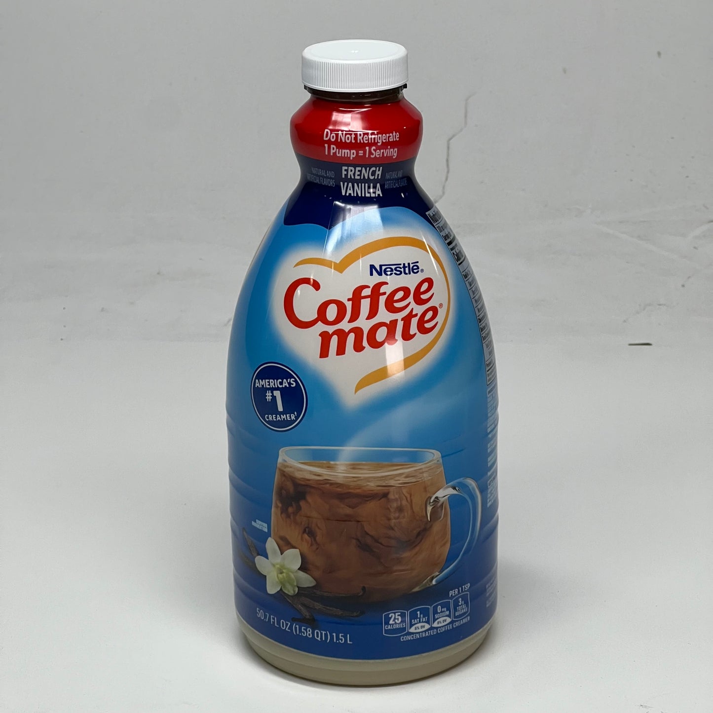 COFFEE MATE (2 PACK) French Vanilla Creamer 50.7 fl oz. BB 02/27