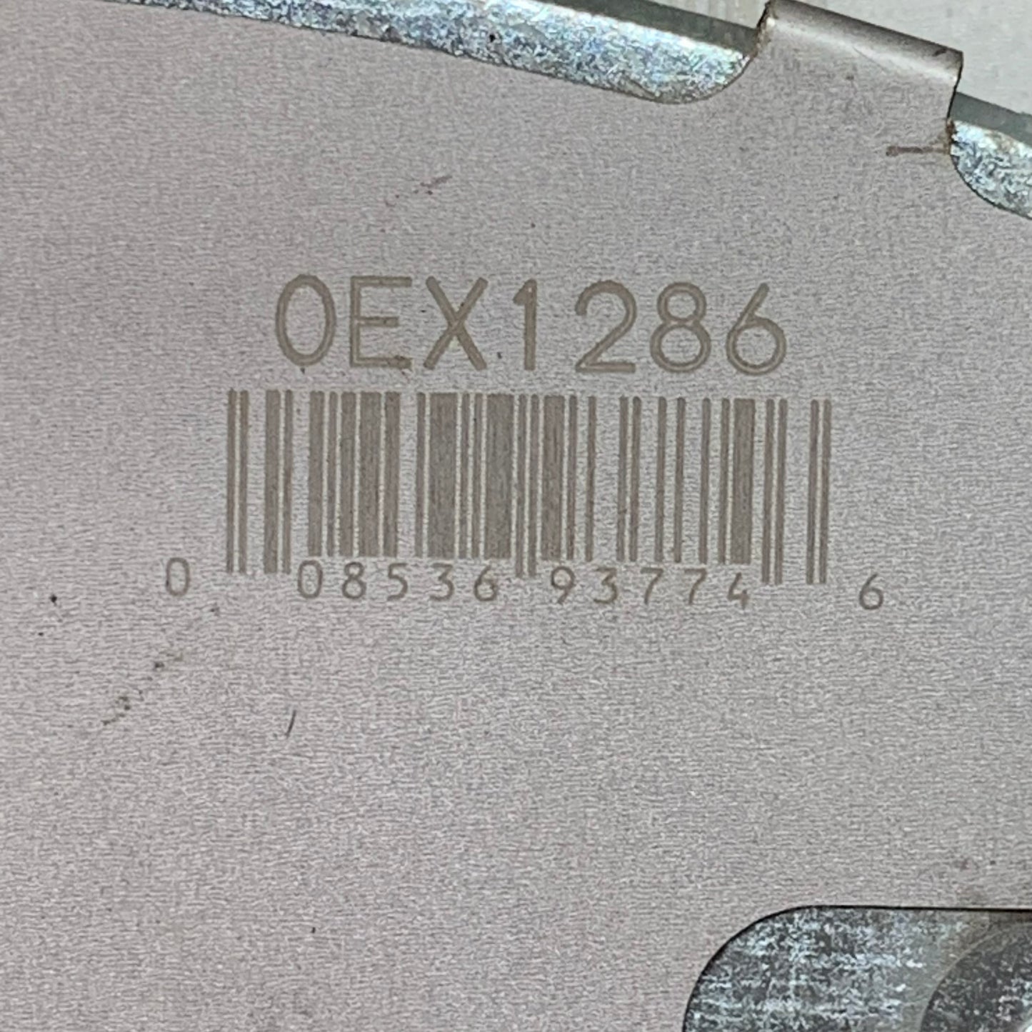 WAGNER OEx Premium Ceramic Disc Brake Pad Set 6 1/2" x 2 1/2" OEX1286