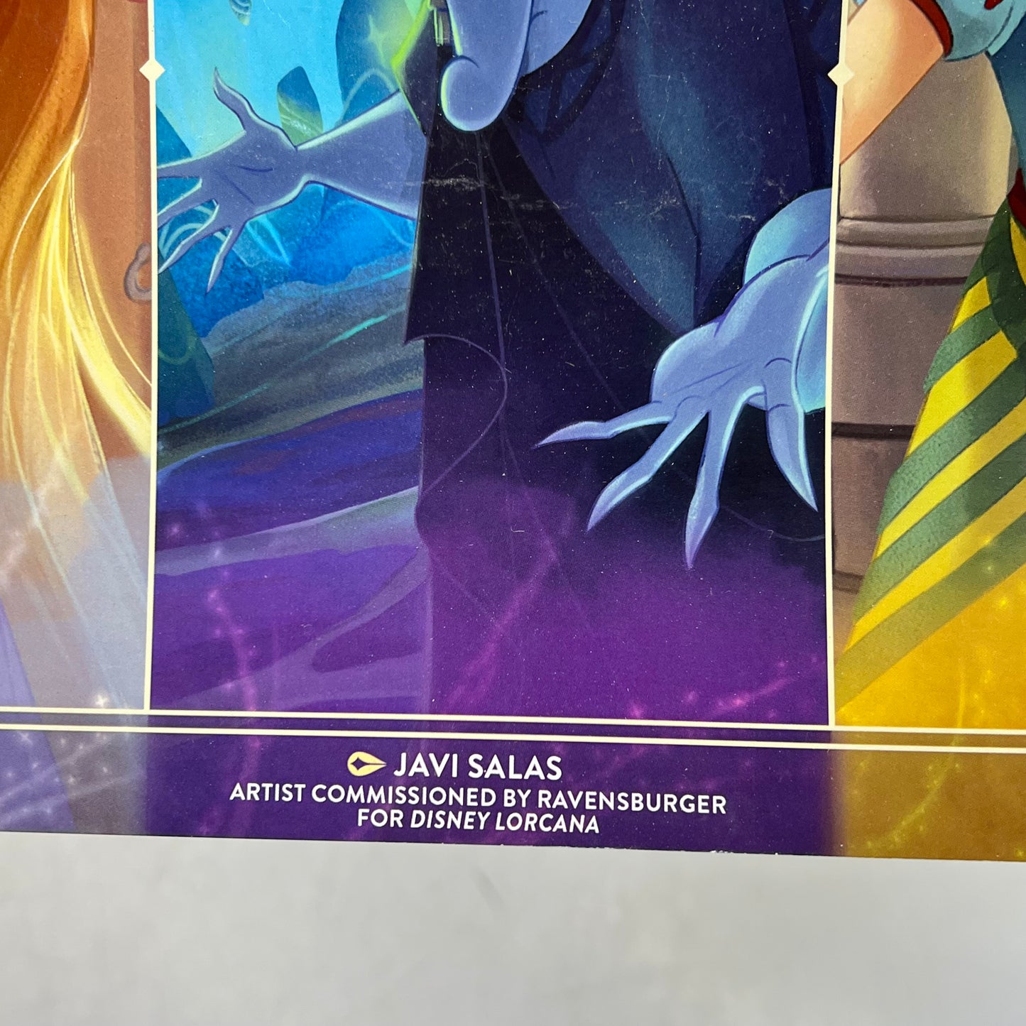 DISNEY (3000 PACK) Lorcana Trading Card Cardstock Poster By Javi Salas 11"x9"