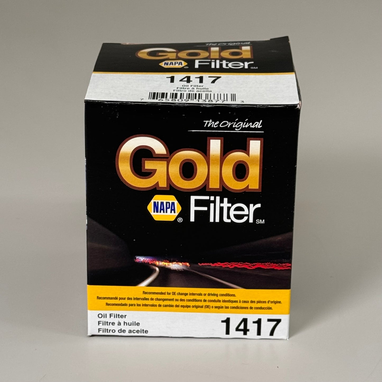 NAPA The Original Gold Filter Cellulose Media Material w/ Gaskets for Mack 1417