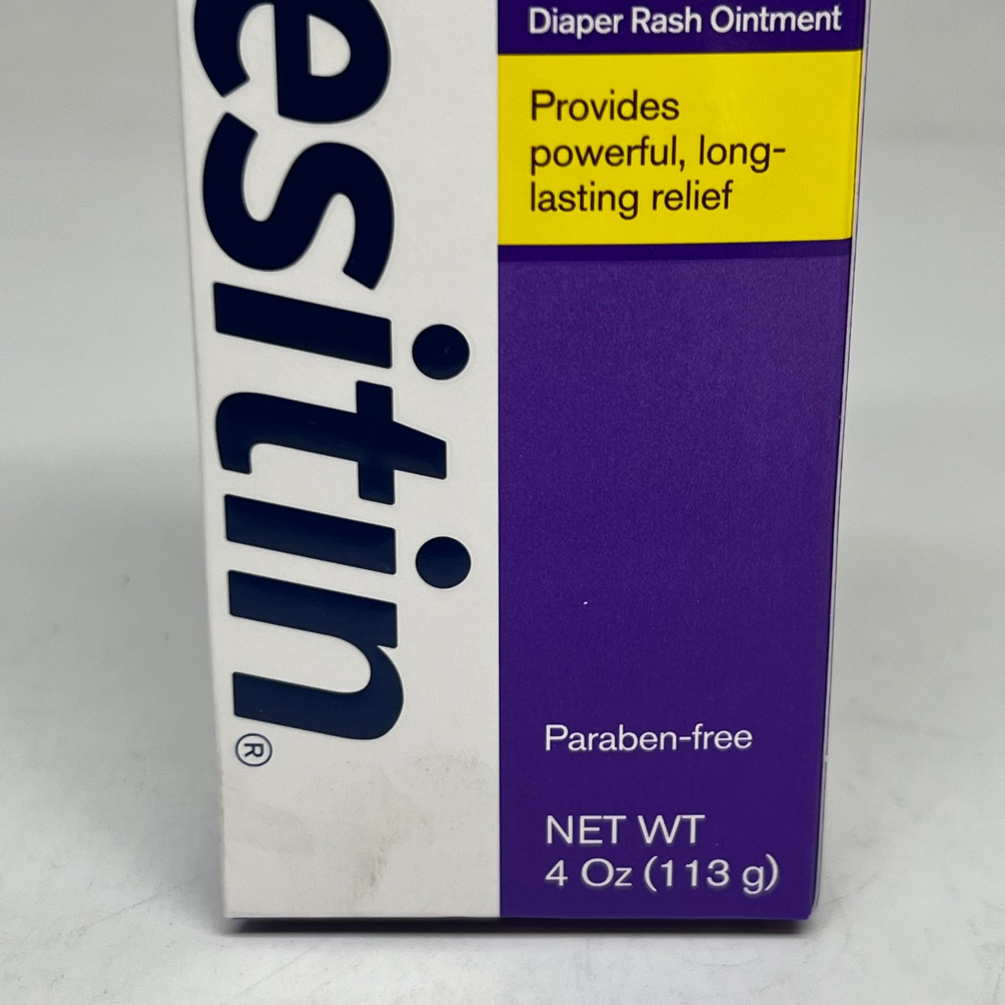 DESITIN Maximum Strength Diaper Rash Paste 40% Zinc Oxide Skin Protectant 4 oz. BB 03/28
