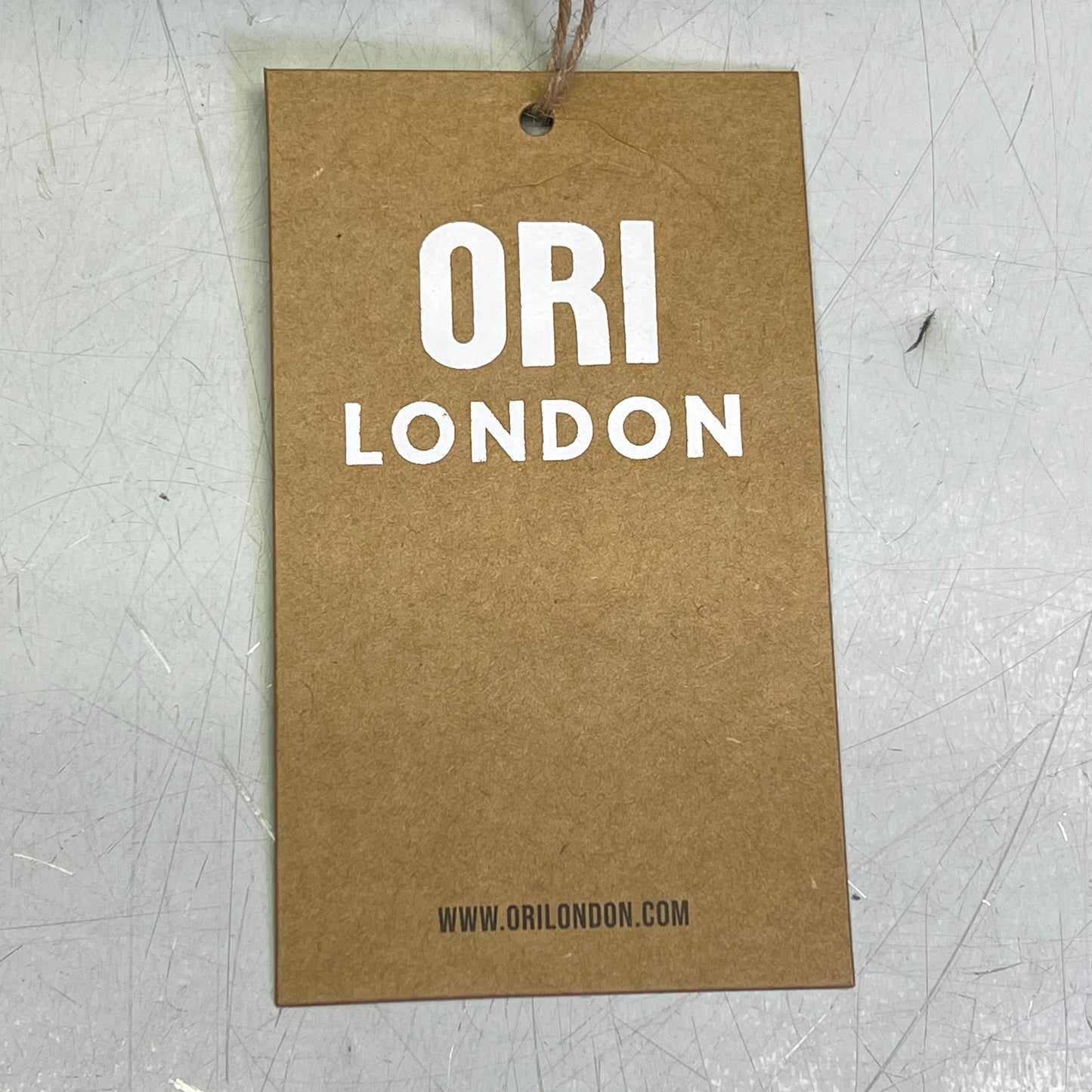 ORI LONDON Belsize Bag Made From Talson Material Medium Chocolate BELSMTCHO