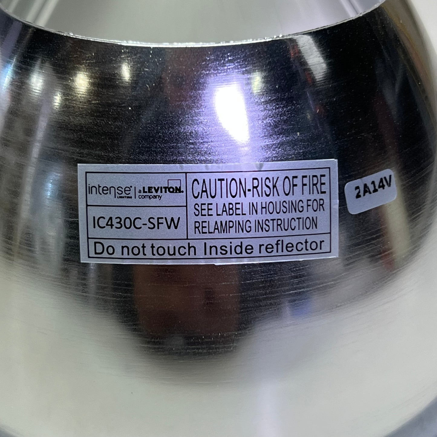 LEVITON (6 PACK) SS LED Downlight Sz 2.7" D x 3.2" H, Chrome IC430C-SFW