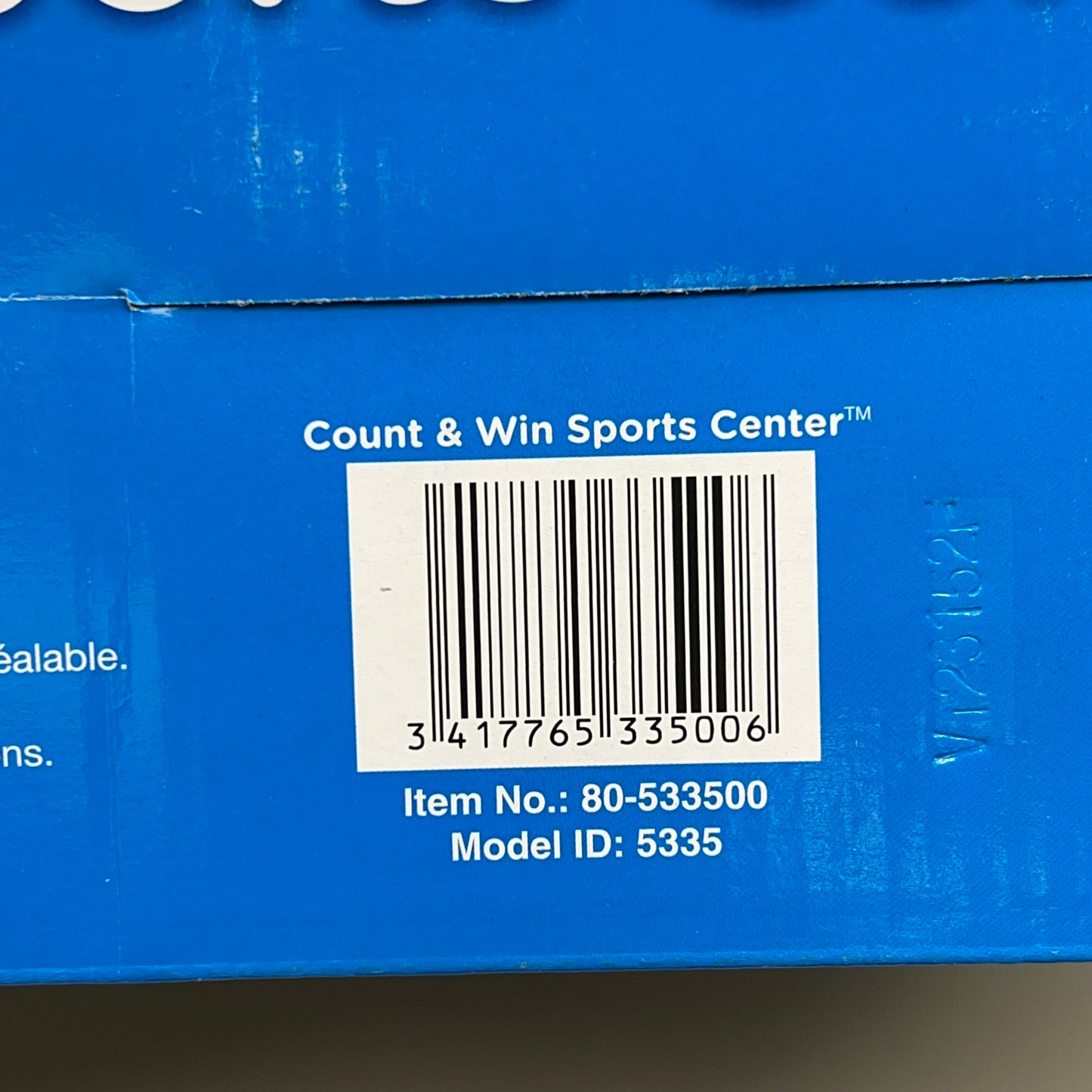 VTECH Count & Win Sports Center w/ Two Balls & Adjustable Height 12-36Month 5335