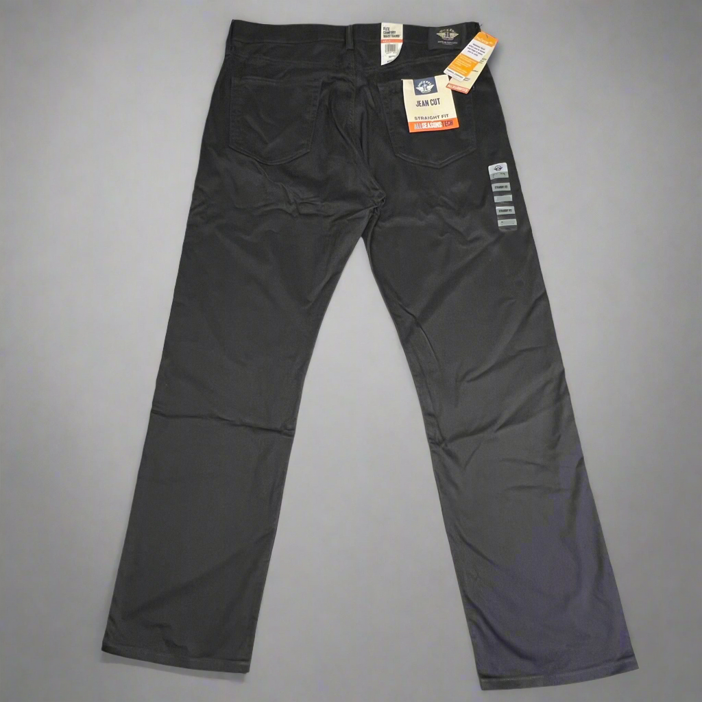 DOCKERS All Seasons Tech Straight Fit Jean Cut Pant Men's Sz 38x32 Steelhead