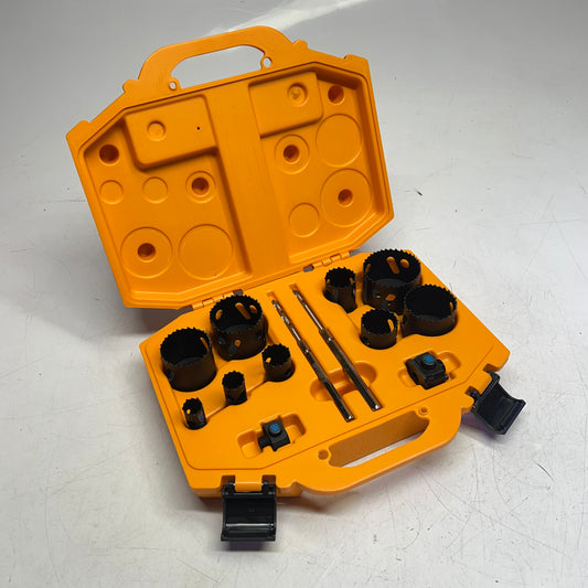 SPYDER Bi-metal Hole Saw Kit Rapid Core Eject Cut Up to 5x Faster 13 Pc 600887