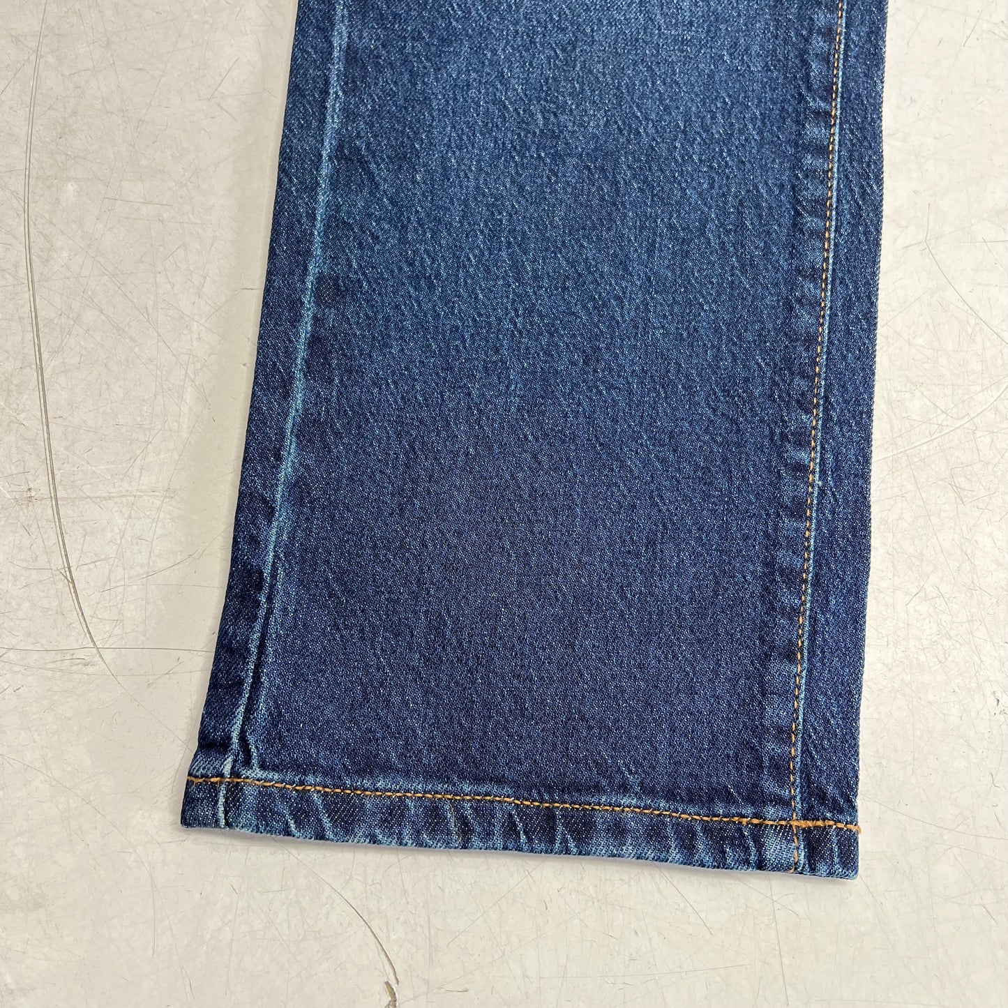 RW & CO High Rise Straight Leg Jeans Women's Sz 26 Dark Blue Wash 487897
