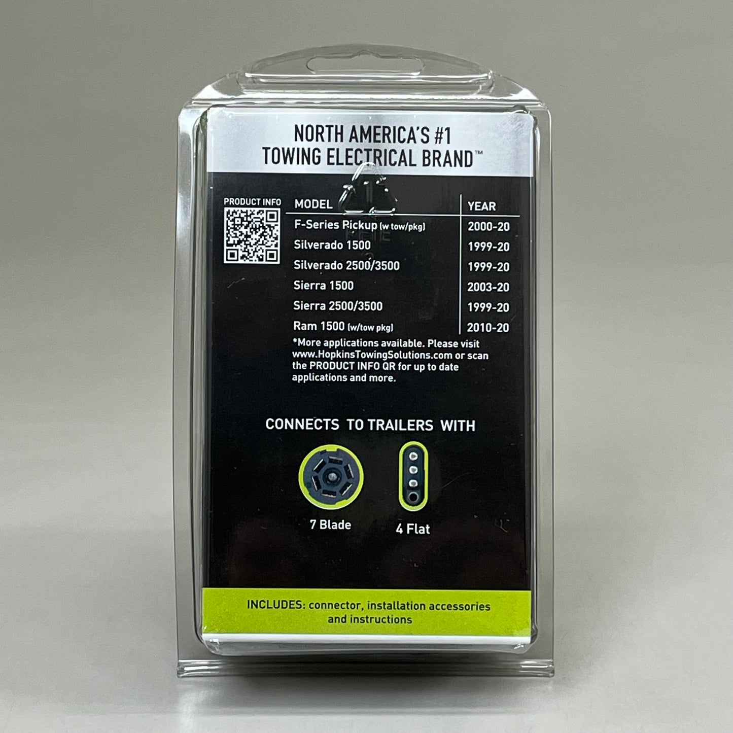 HOPKINS Towing Solutions Hopkins Tow Plug-In Simple Wiring Kit 40975